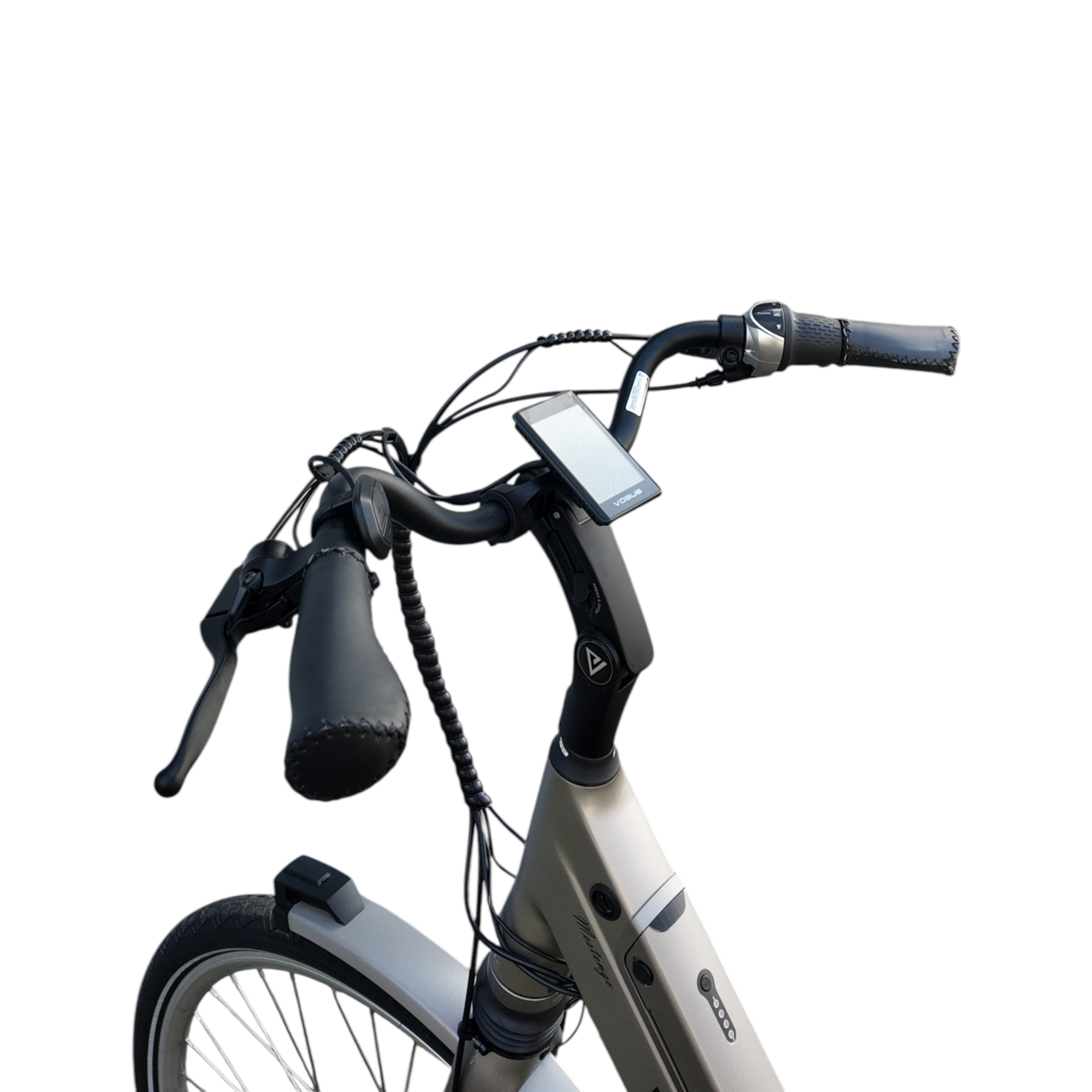 Vogue Mestengo Voorwielmotor Elektrische Fiets - Mat Grijs - Framemaat 50cm