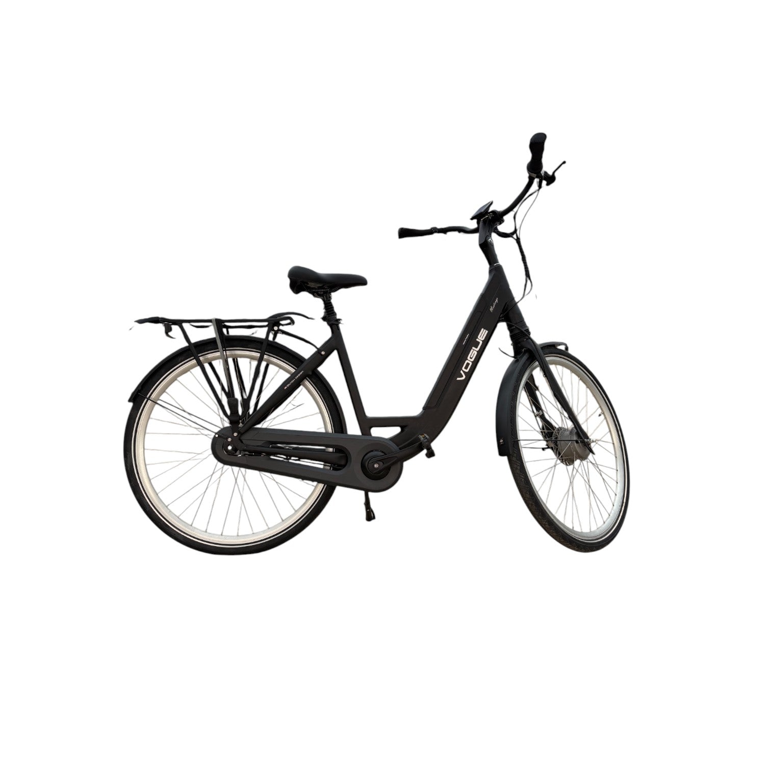 Vogue Mestengo Voorwielmotor Elektrische Fiets Mat Zwart - AE-trading