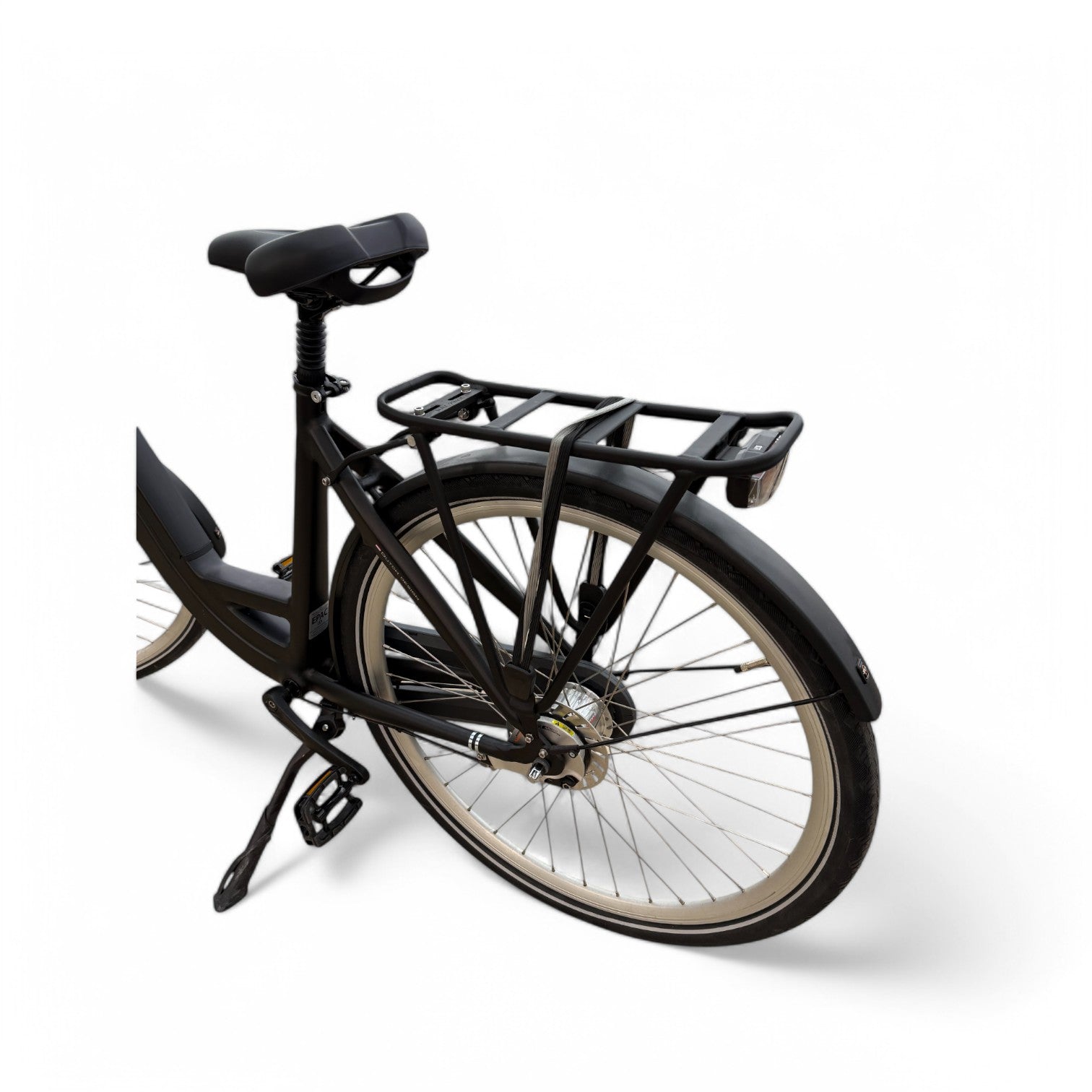 Vogue Mestengo Voorwielmotor Elektrische Fiets Mat Zwart - AE-trading