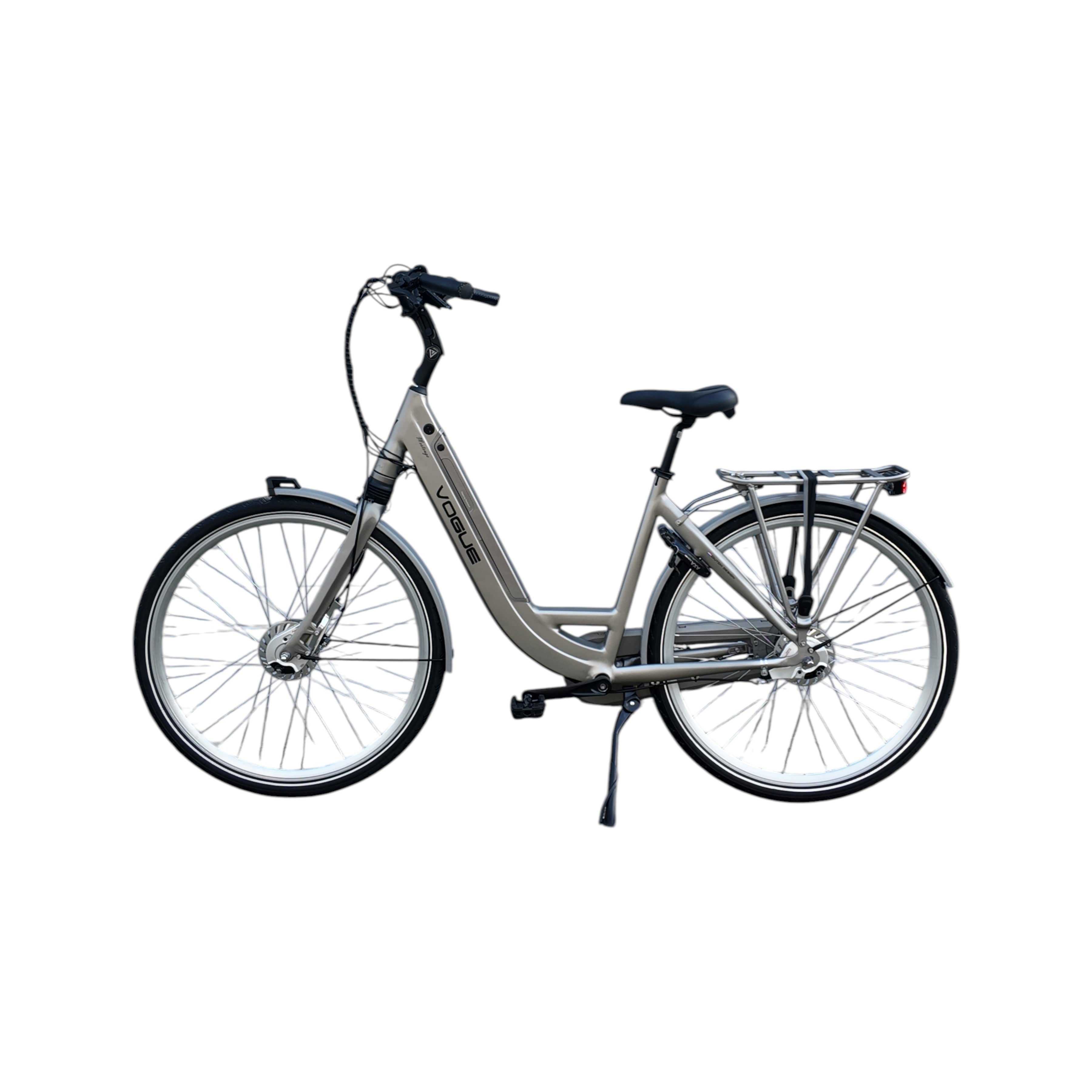 Vogue Mestengo Voorwielmotor Elektrische Fiets - Mat Grijs - Framemaat 50cm