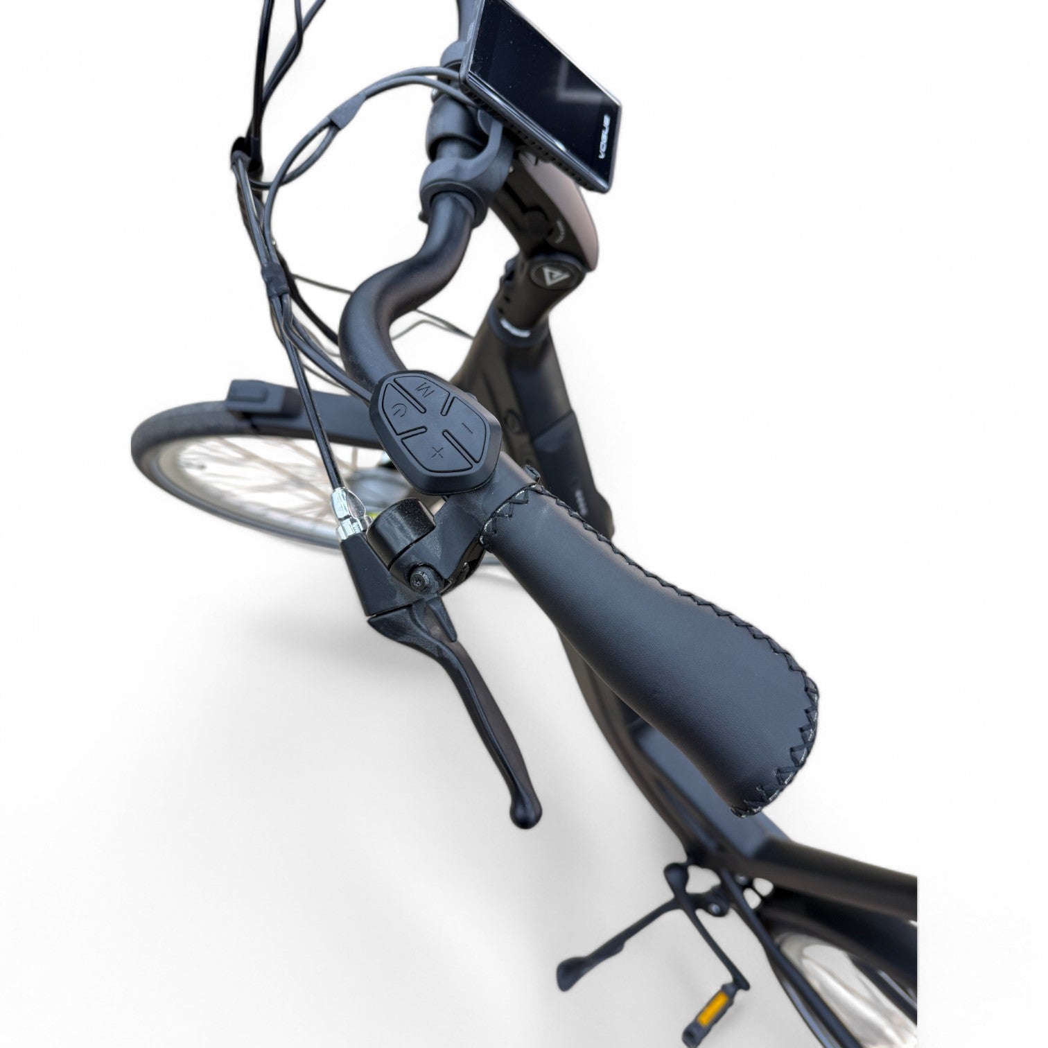Vogue Mestengo Voorwielmotor Elektrische Fiets Mat Zwart - AE-trading