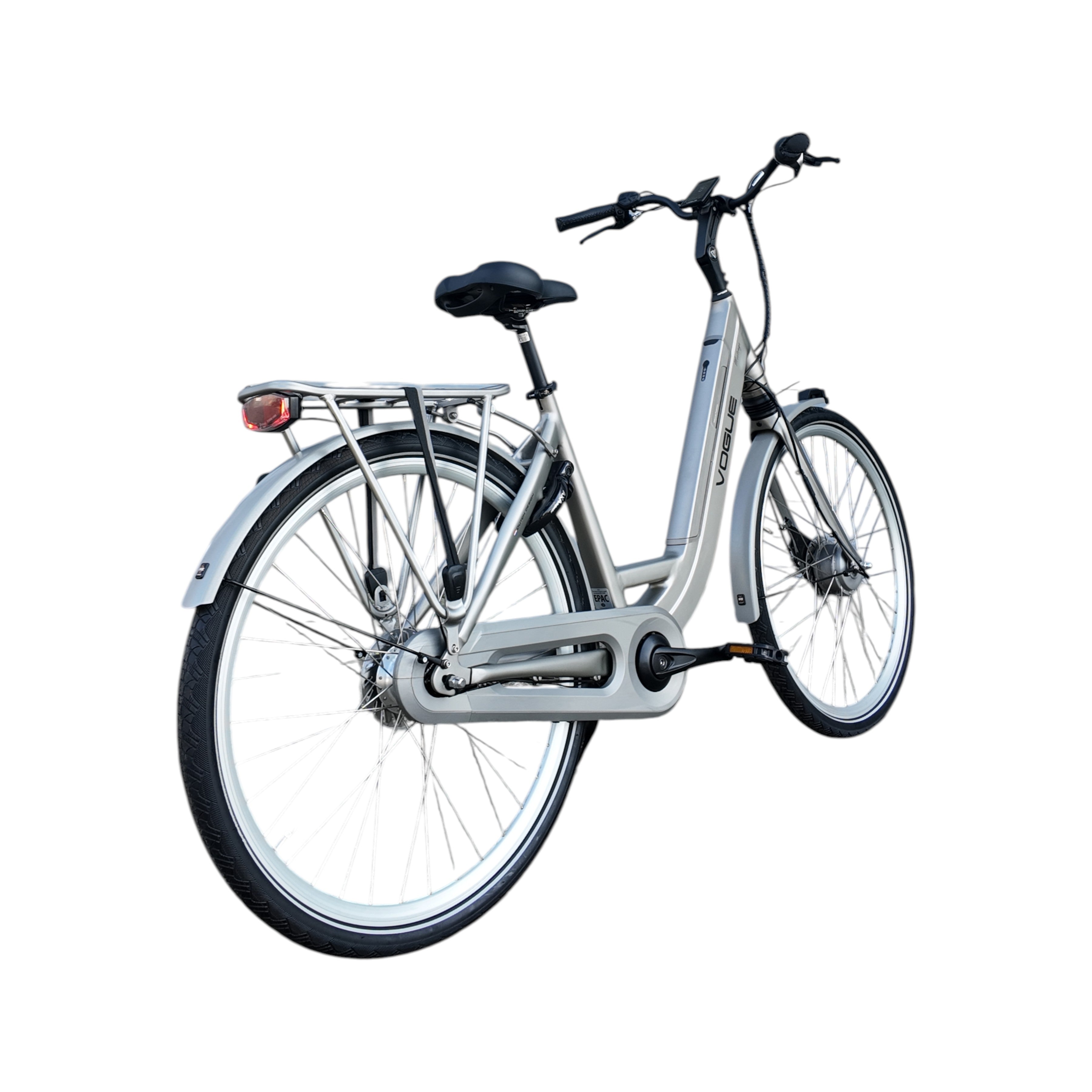 Vogue Mestengo Voorwielmotor Elektrische Fiets - Mat Grijs - Framemaat 50cm