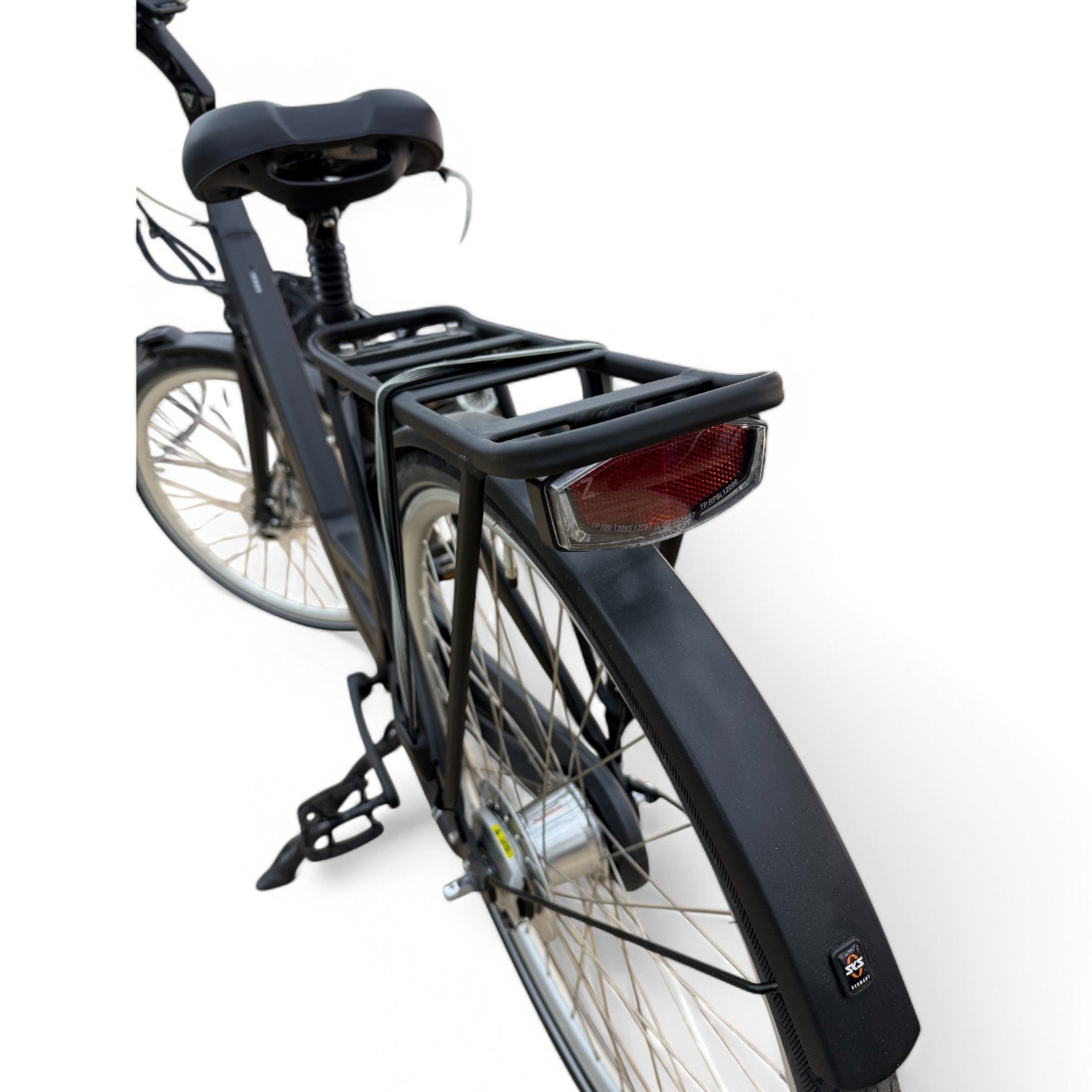 Vogue Mestengo Voorwielmotor Elektrische Fiets Mat Zwart - AE-trading