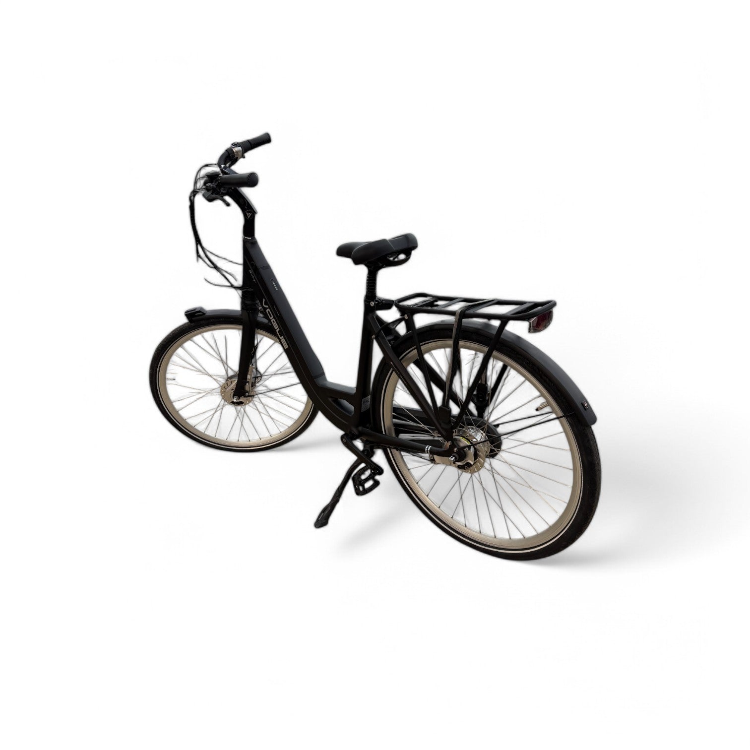 Vogue Mestengo Voorwielmotor Elektrische Fiets Mat Zwart - AE-trading