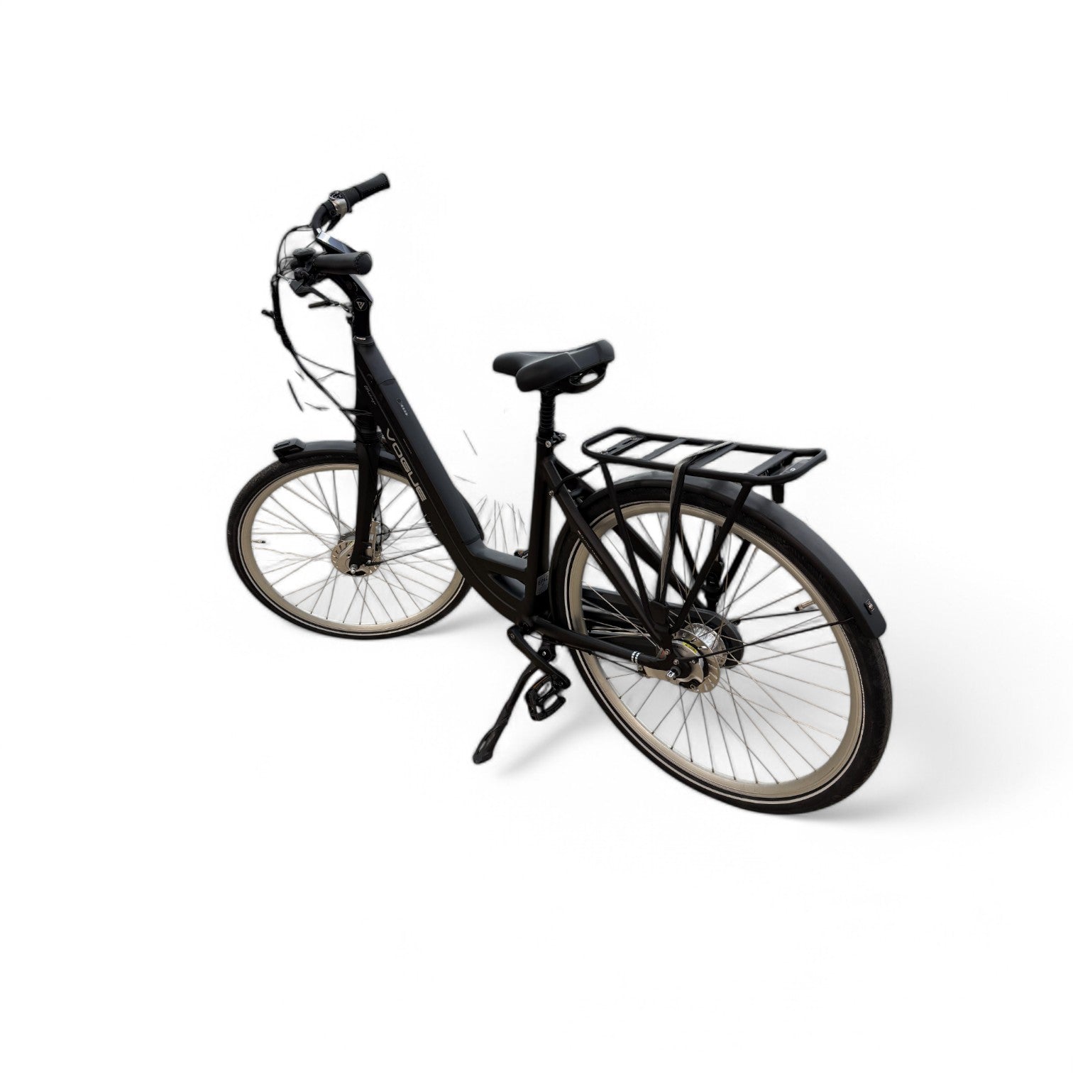 Vogue Mestengo Voorwielmotor Elektrische Fiets Mat Zwart - AE-trading