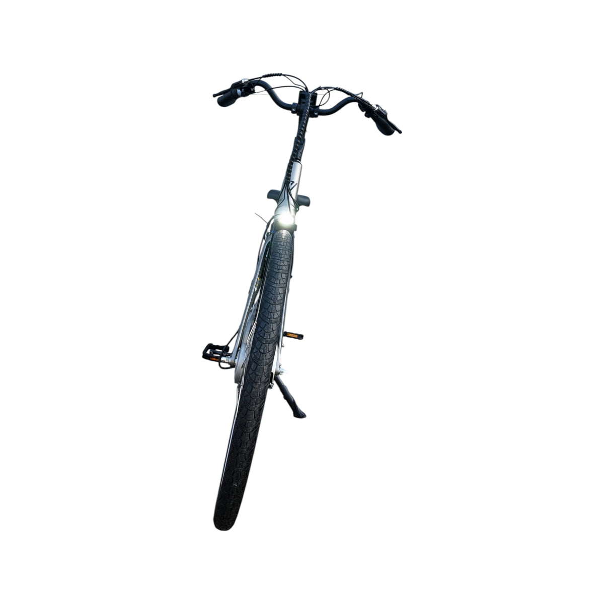 Vogue Mestengo Voorwielmotor Elektrische Fiets - Mat Grijs - Framemaat 50cm - AE-trading