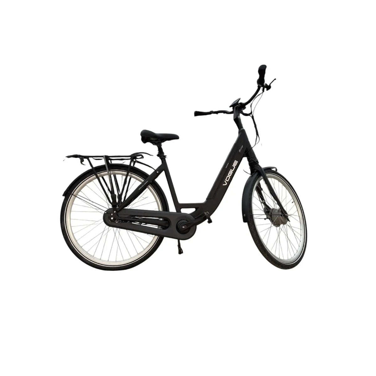 Vogue Mestengo Voorwielmotor - Elektrische Fiets - Mat Zwart - 50cm - AE-trading