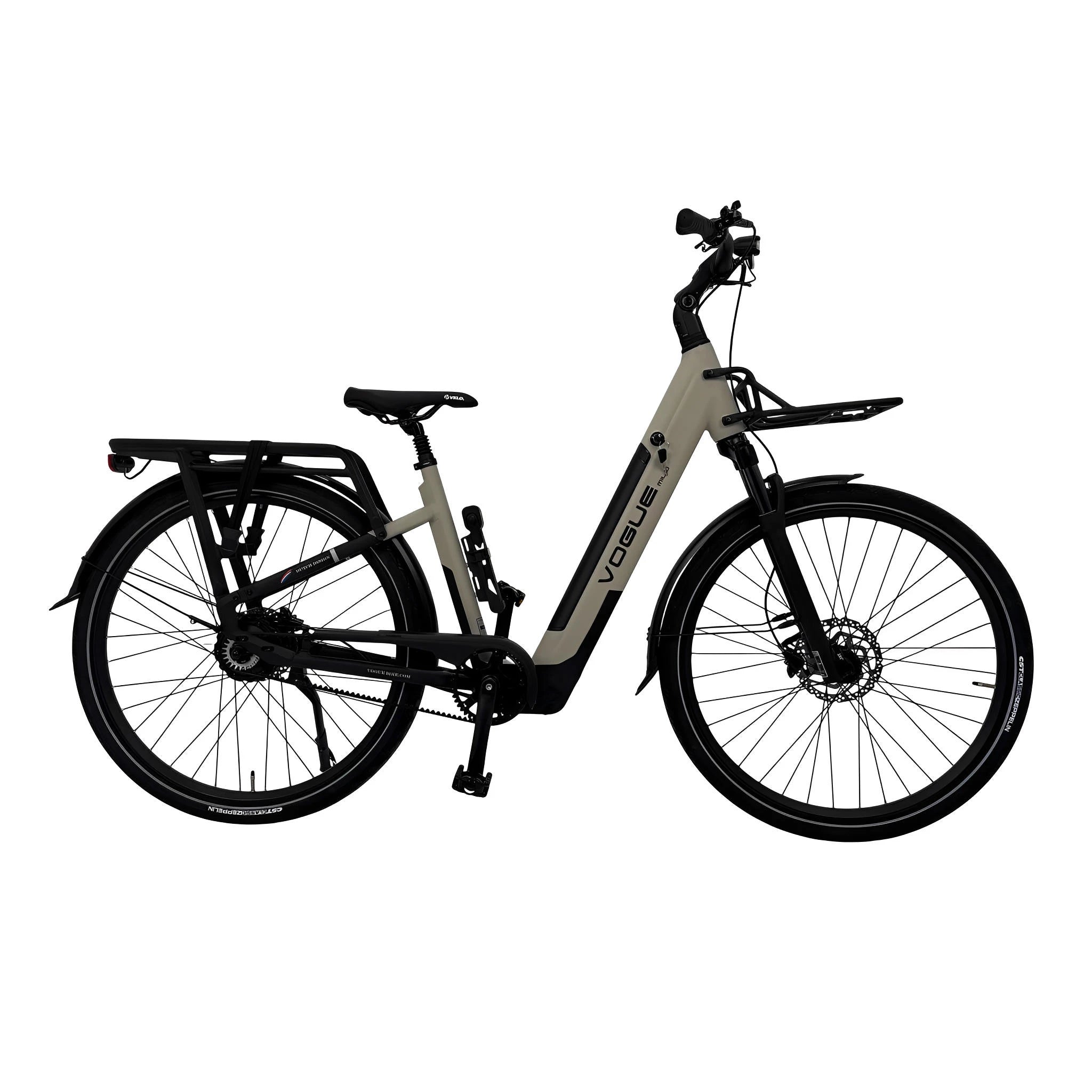Vogue Milo Elektrische Fiets - Fashion Grey - AE-trading