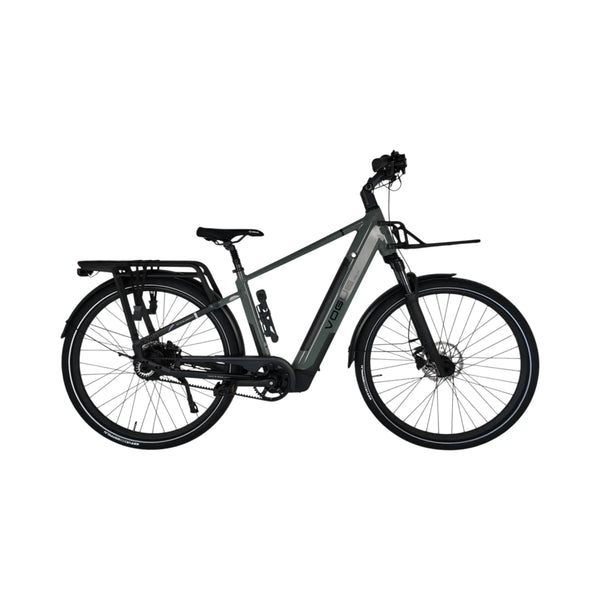 Vogue Milo Man Elektrische Fiets - Glossy Dark Grey - 47 cm - AE-trading