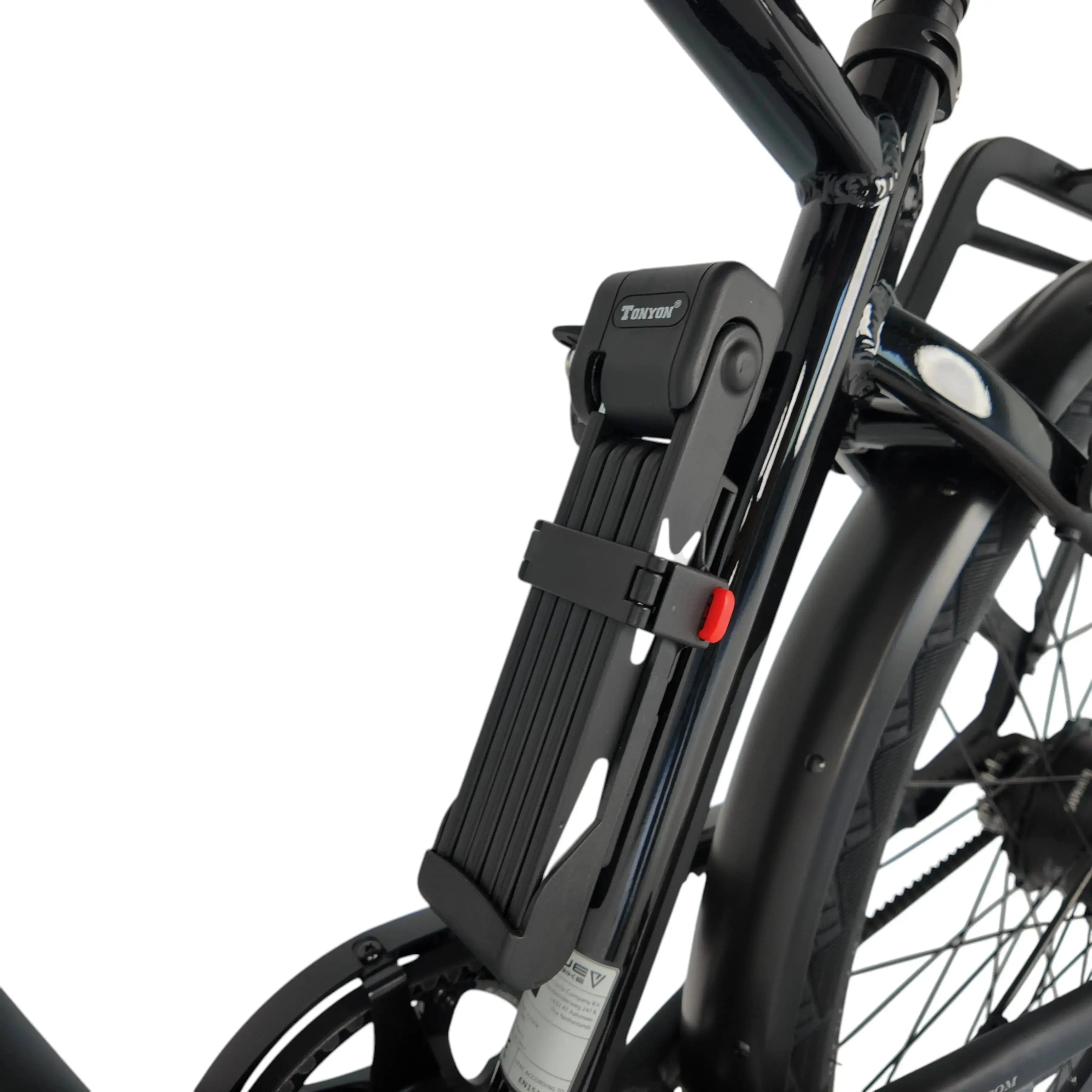 Vogue Milo Man Elektrische Fiets - Shiny Black - 47 cm - AE-trading