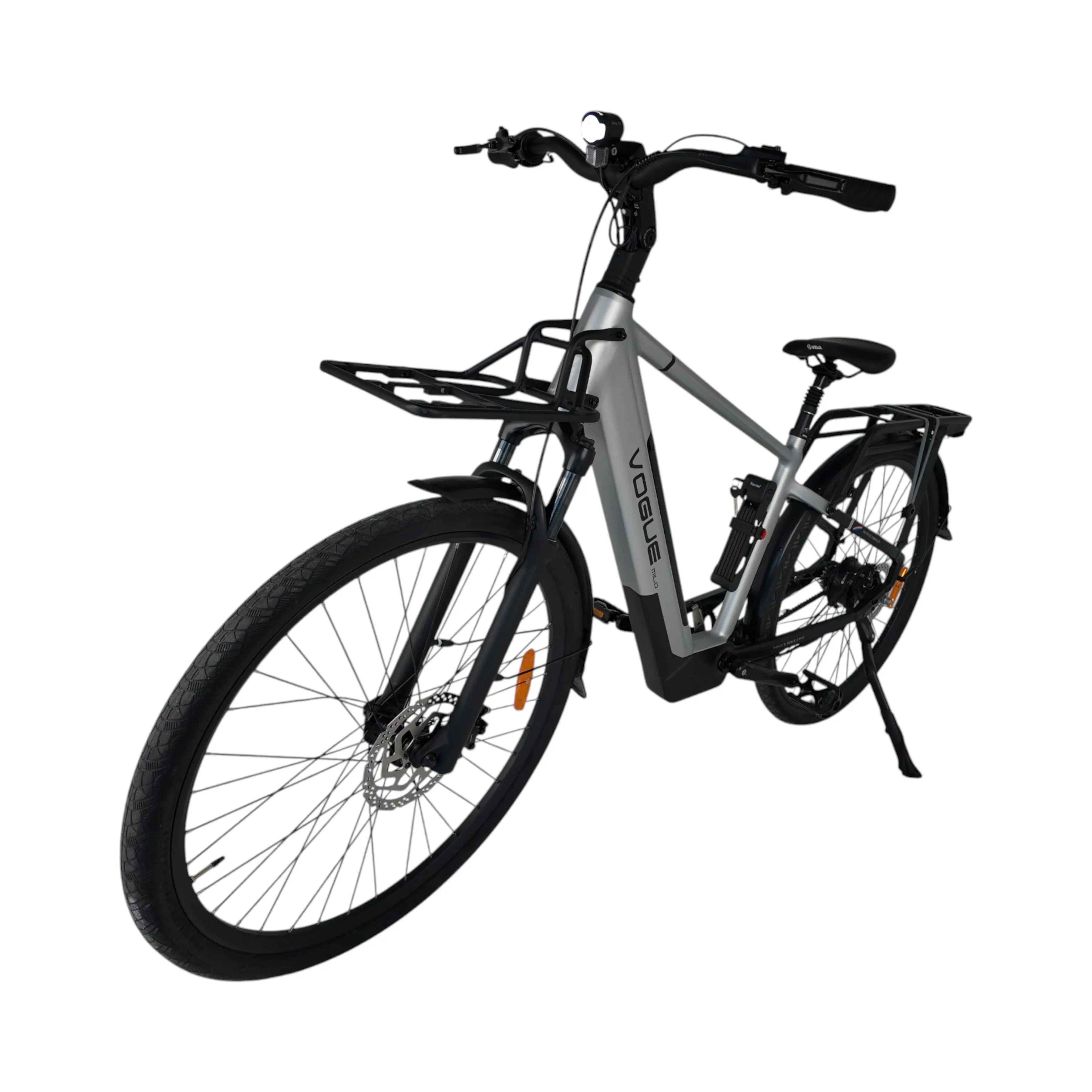 Vogue Milo Man Elektrische Fiets - Titanium Grey - 47 cm - AE-trading