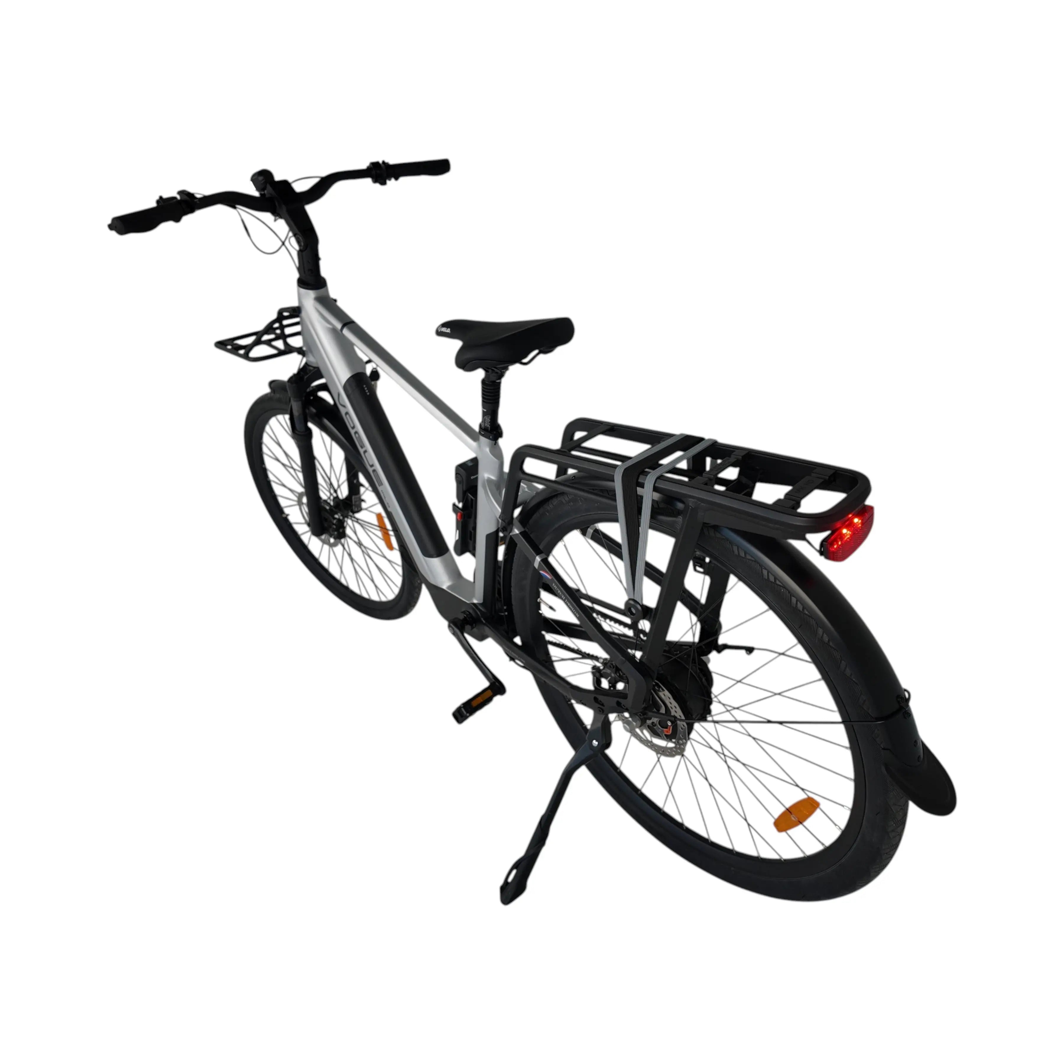 Vogue Milo Man Elektrische Fiets - Titanium Grey - 47 cm - AE-trading
