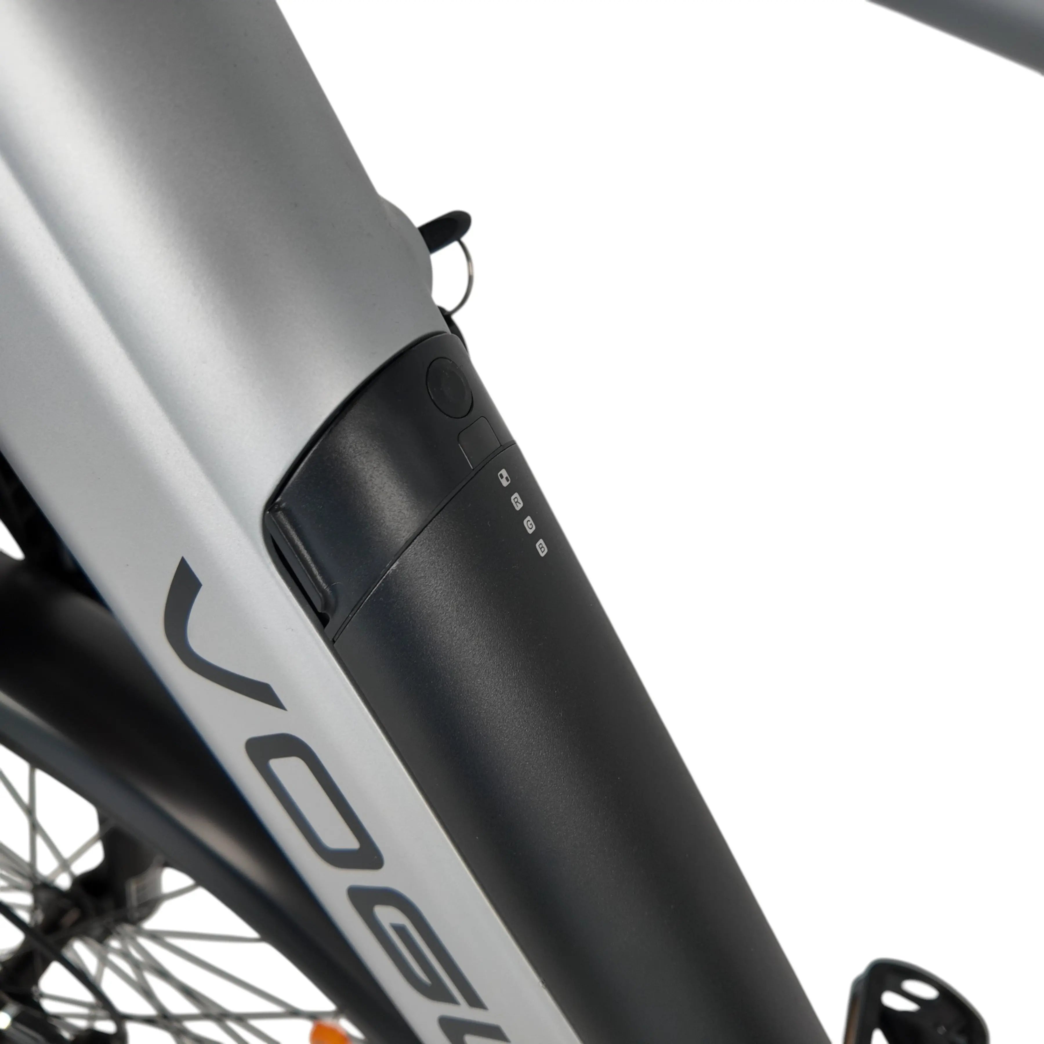 Vogue Milo Man Elektrische Fiets - Titanium Grey - 47 cm - AE-trading