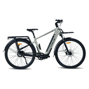 Vogue Milo Man Elektrische Fiets - Titanium Grey - 47 cm - AE-trading