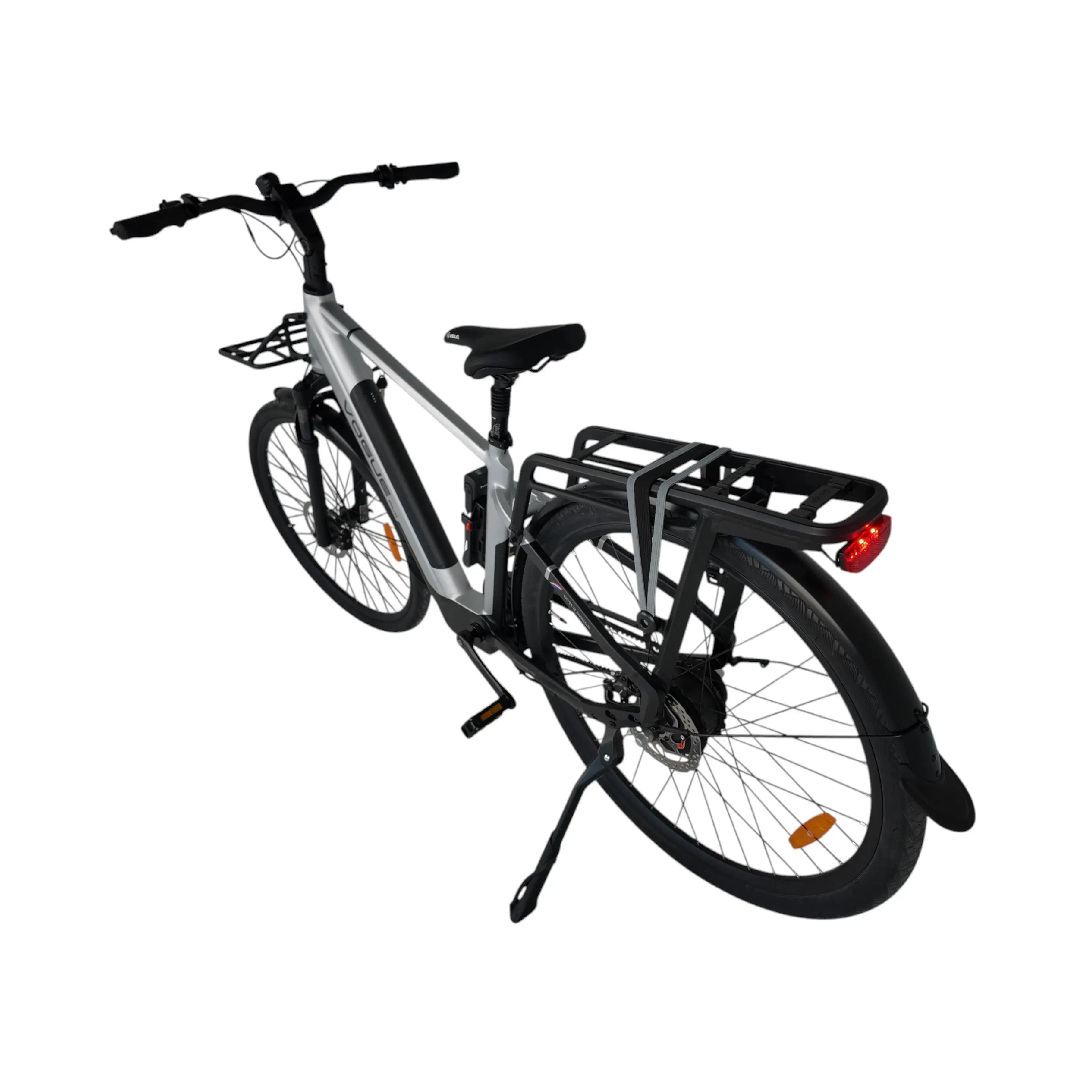 Vogue Milo Man Elektrische Fiets - Titanium Grey - 47 cm - AE-trading