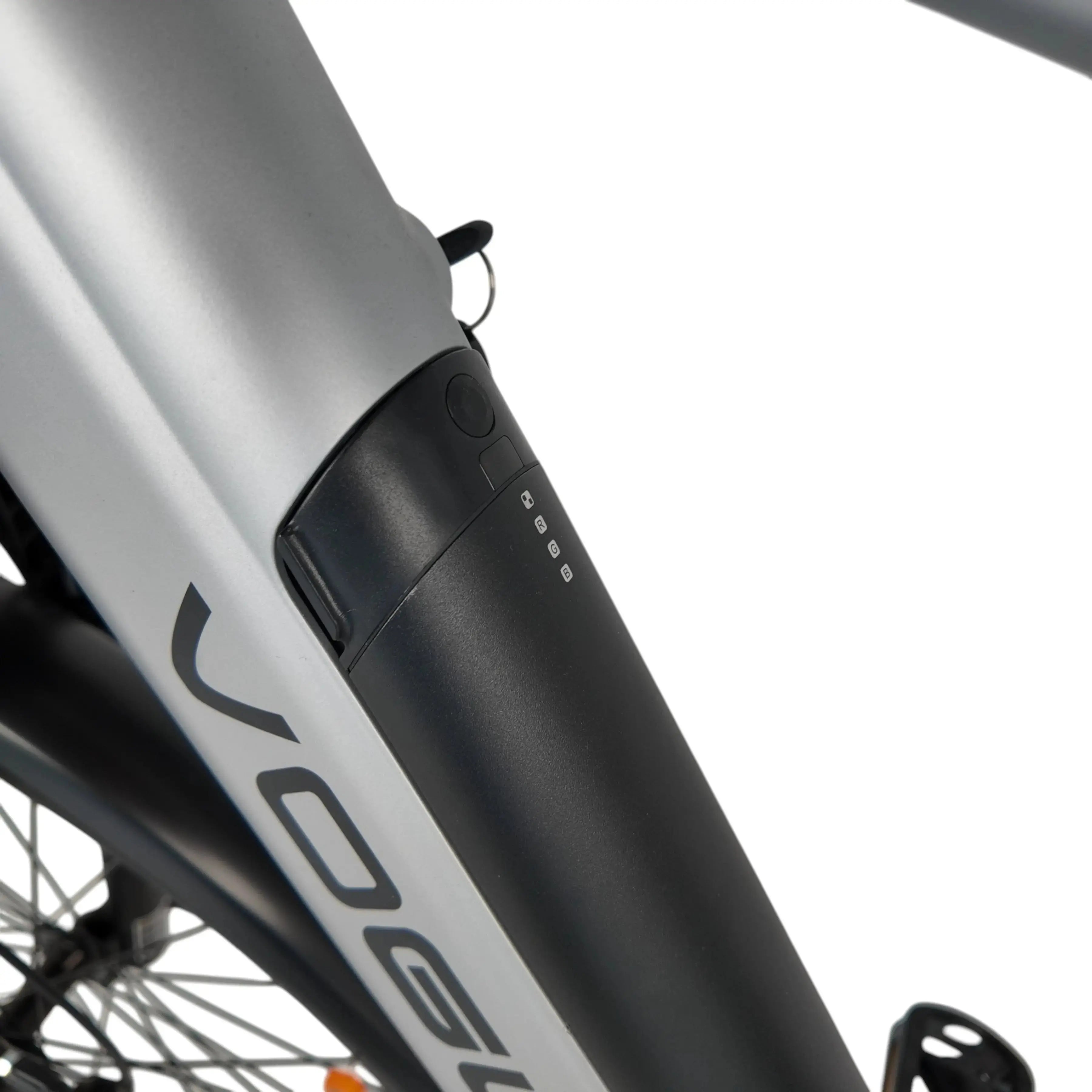 Vogue Milo Man Elektrische Fiets - Titanium Grey - 47 cm - AE-trading