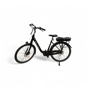 Vogue Mio 8SP Elektrische Fiets E-bike met Hydraulische Remmen 16Ah 36V 576Wh 46cm - Glans Zwart - AE-trading