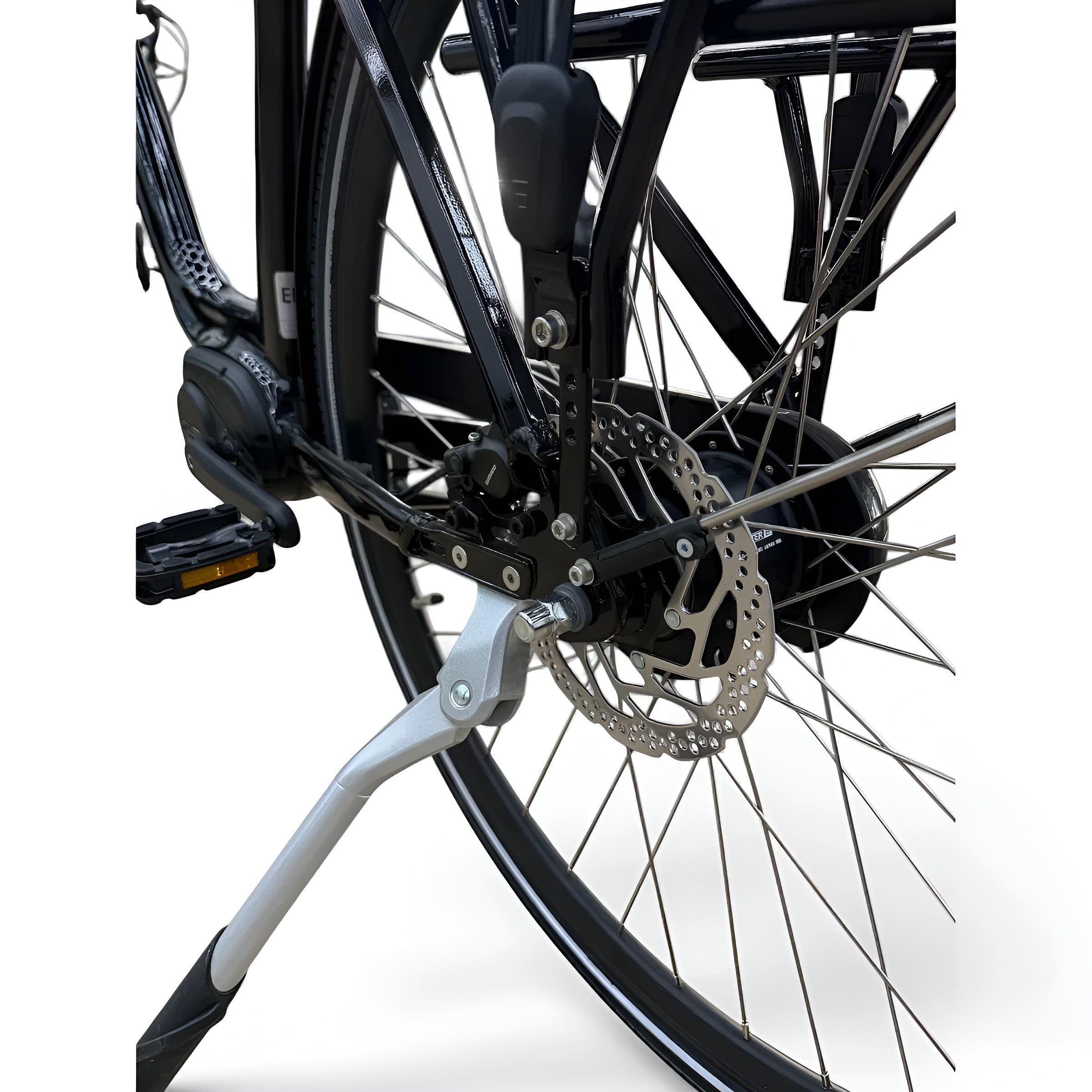 Vogue Mio 8SP Elektrische Fiets E-bike met Hydraulische Remmen 16Ah 36V 576Wh 51cm - Glans Zwart - AE-trading