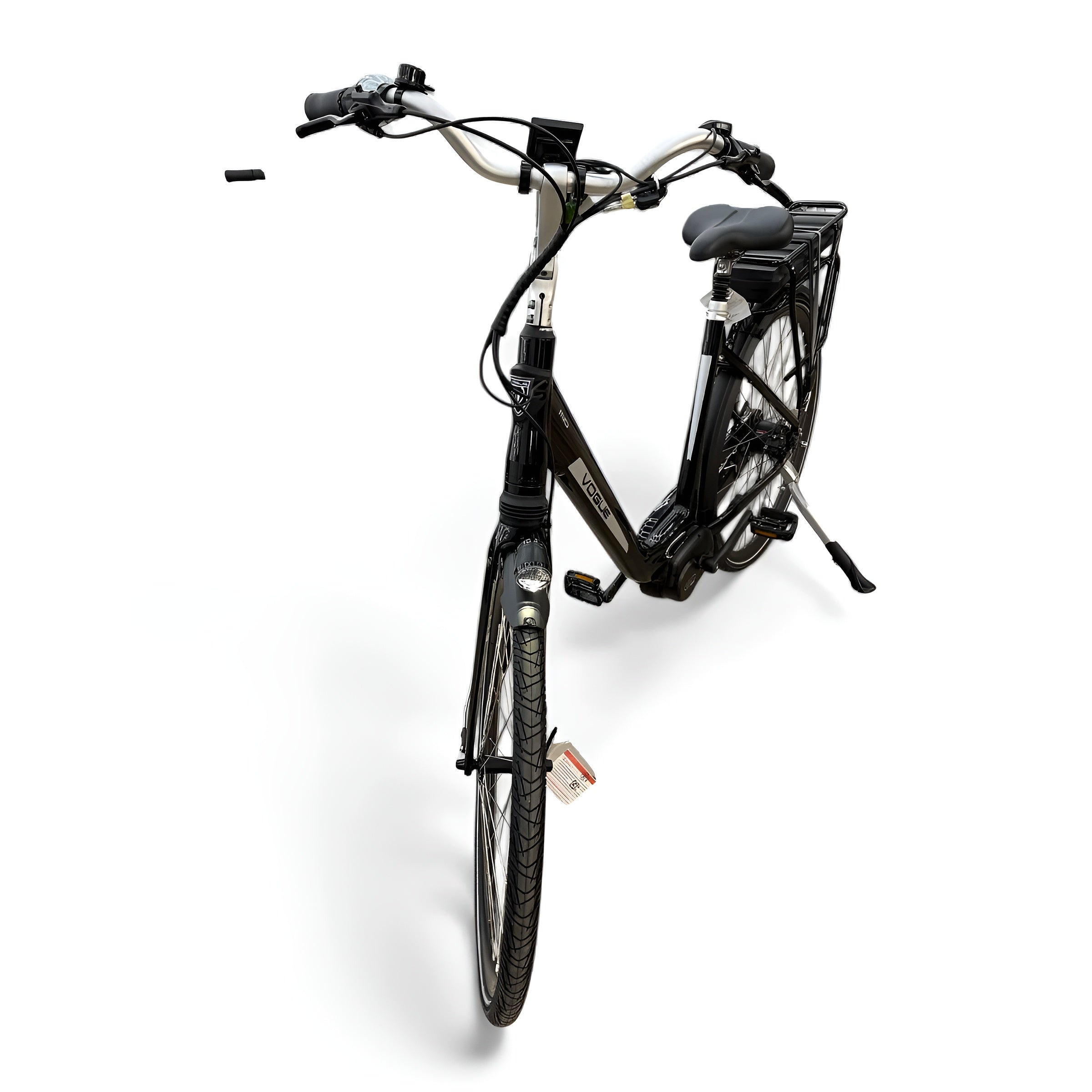 Vogue Mio 8SP Elektrische Fiets E-bike met Hydraulische Remmen 16Ah 36V 576Wh 46cm - Glans Zwart