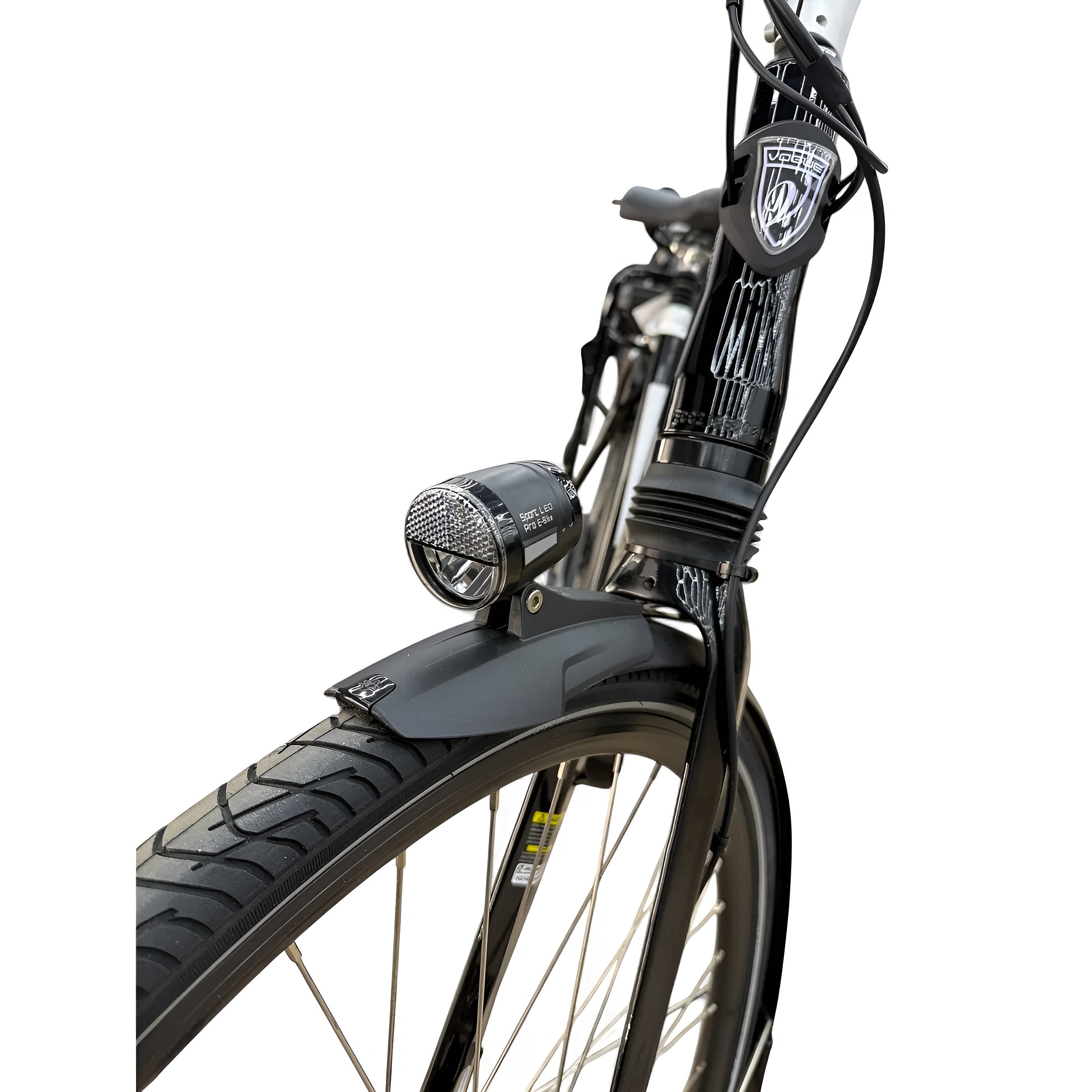 Vogue Mio 8SP Elektrische Fiets E-bike met Hydraulische Remmen 16Ah 36V 576Wh 46cm - Glans Zwart