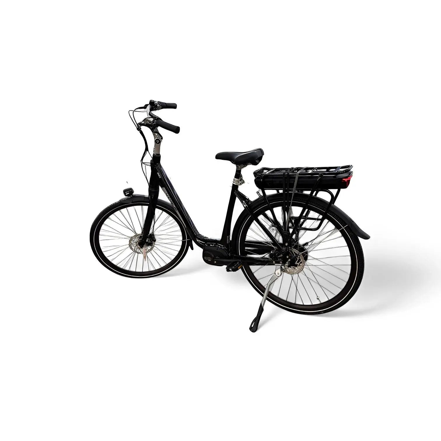 Vogue Mio 8SP Elektrische Fiets E-bike met Hydraulische Remmen 13Ah 36V 468Wh 46cm - Glans Zwart - AE-trading