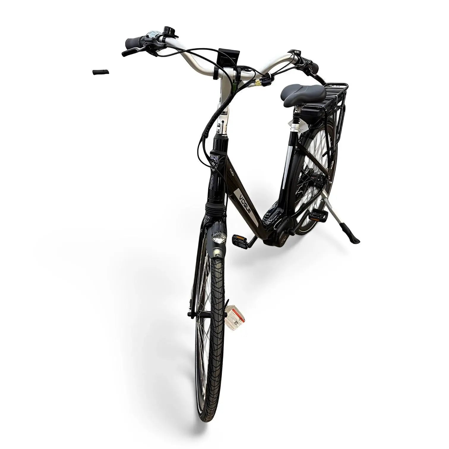Vogue Mio 8SP Elektrische Fiets E-bike met Hydraulische Remmen 13Ah 36V 468Wh 46cm - Glans Zwart - AE-trading