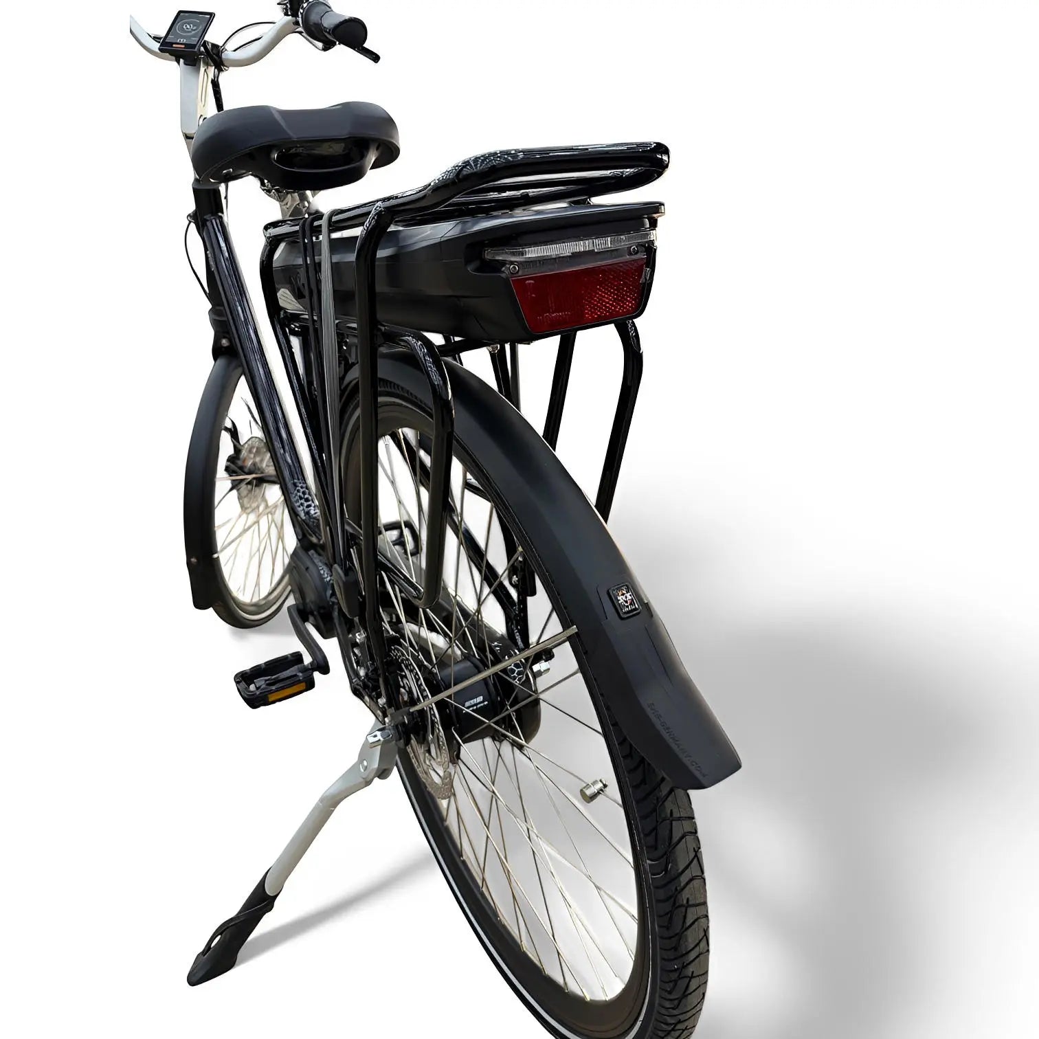 Vogue Mio 8SP Elektrische Fiets E-bike met Hydraulische Remmen 13Ah 36V 468Wh 46cm - Glans Zwart - AE-trading