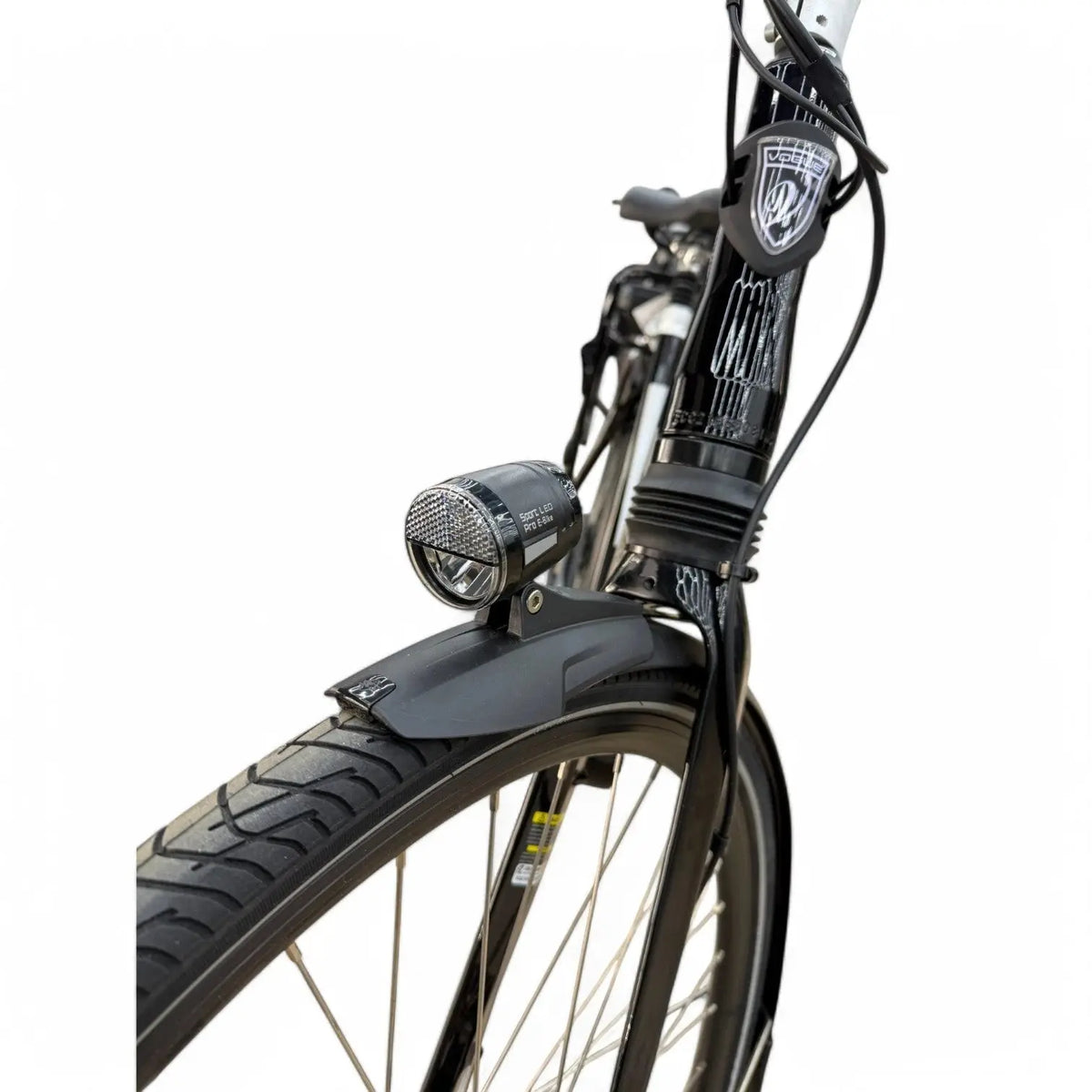 Vogue Mio 8SP Elektrische Fiets E-bike met Hydraulische Remmen 13Ah 36V 468Wh 46cm - Glans Zwart - AE-trading