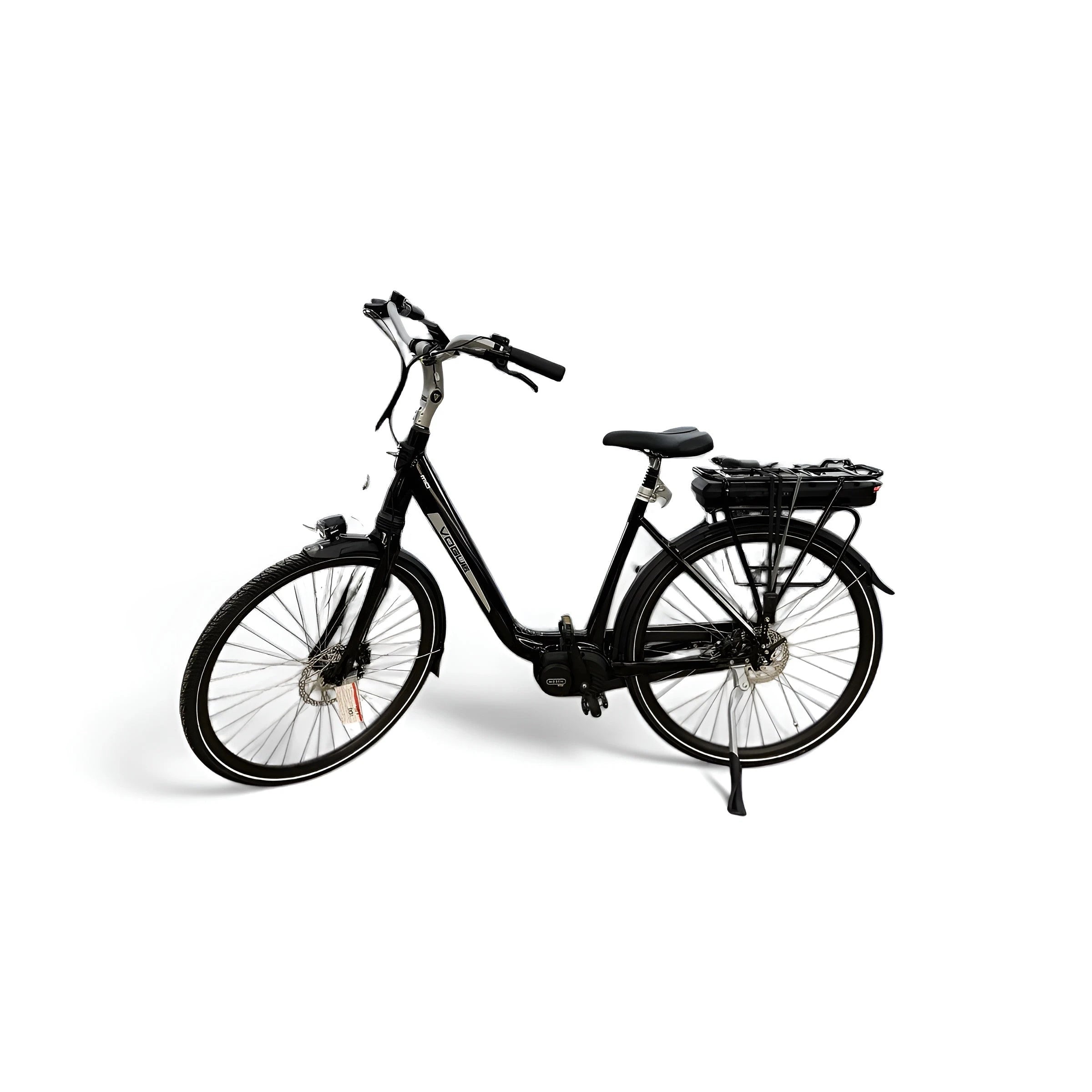 Vogue Mio 8SP Elektrische Fiets E-bike met Hydraulische Remmen 16Ah 36V 576Wh 46cm - Glans Zwart - AE-trading