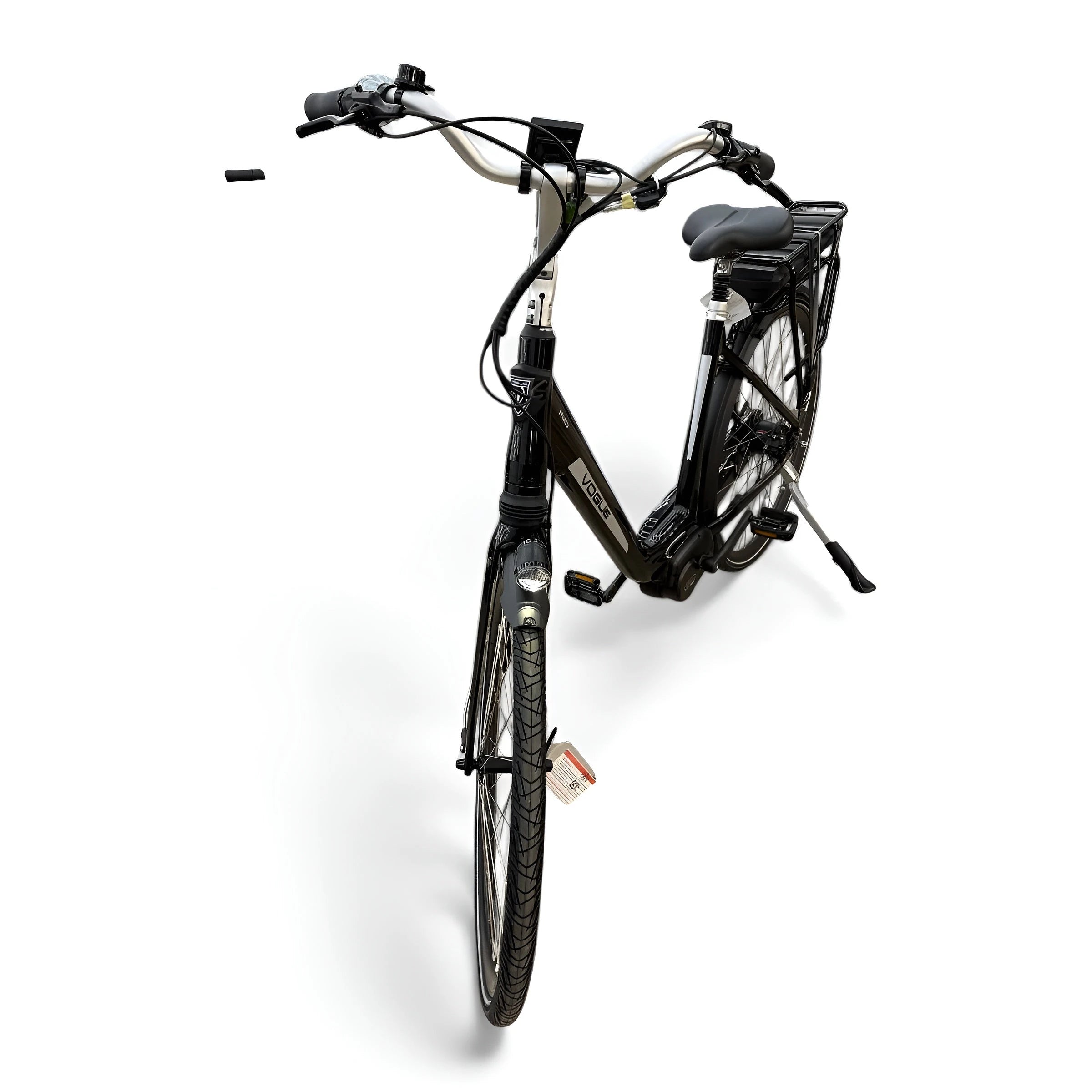 Vogue Mio 8SP Elektrische Fiets E-bike met Hydraulische Remmen 16Ah 36V 576Wh 46cm - Glans Zwart - AE-trading