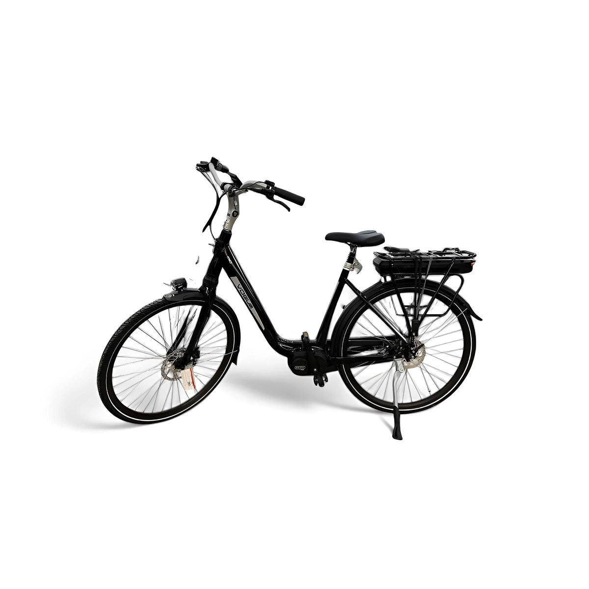 Vogue Mio 8SP Elektrische Fiets E-bike met Hydraulische Remmen 16Ah 36V 576Wh 51cm - Glans Zwart - AE-trading