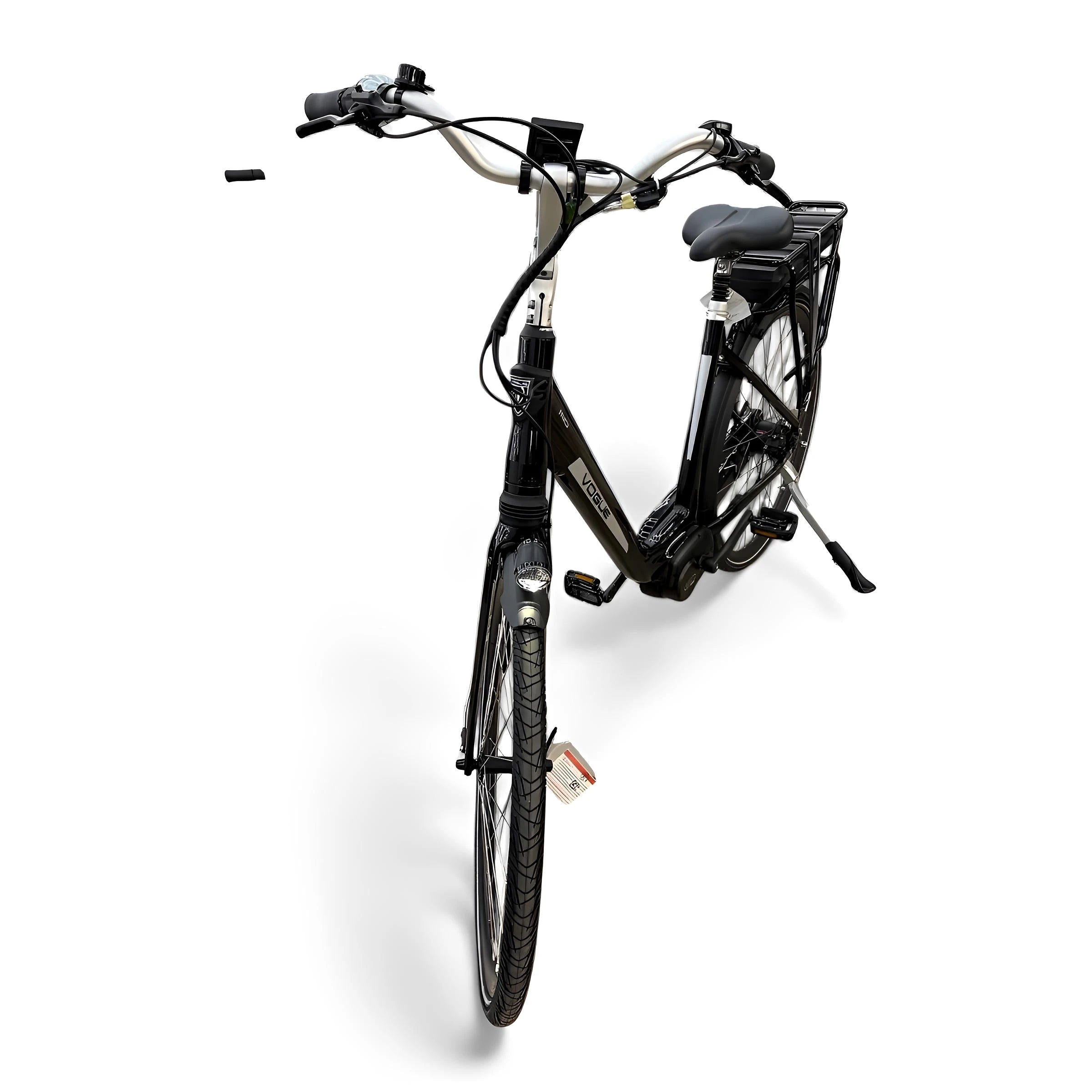Vogue Mio 8SP Elektrische Fiets E-bike met Hydraulische Remmen 16Ah 36V 576Wh 51cm - Glans Zwart - AE-trading
