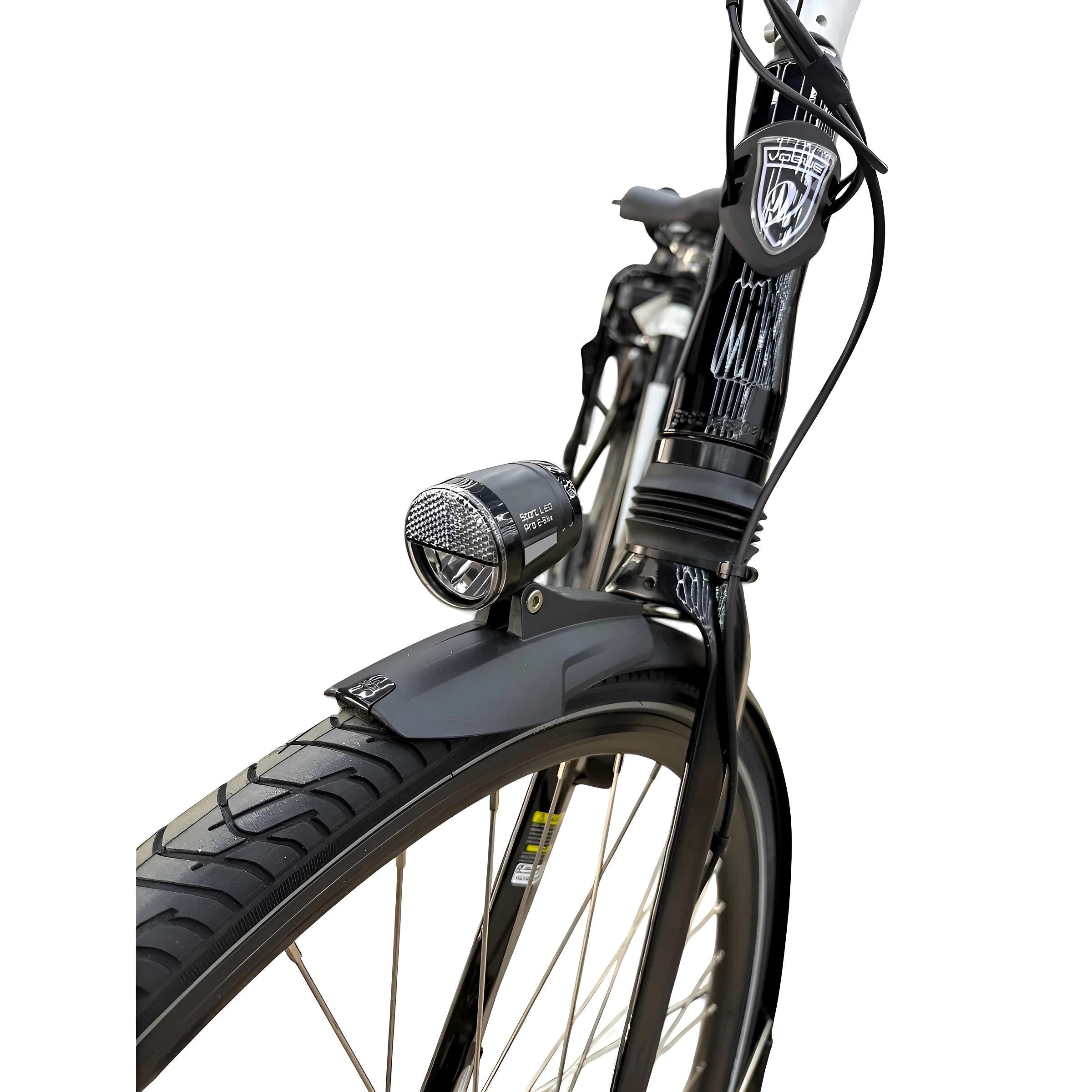 Vogue Mio 8SP Elektrische Fiets E-bike met Hydraulische Remmen 16Ah 36V 576Wh 51cm - Glans Zwart - AE-trading