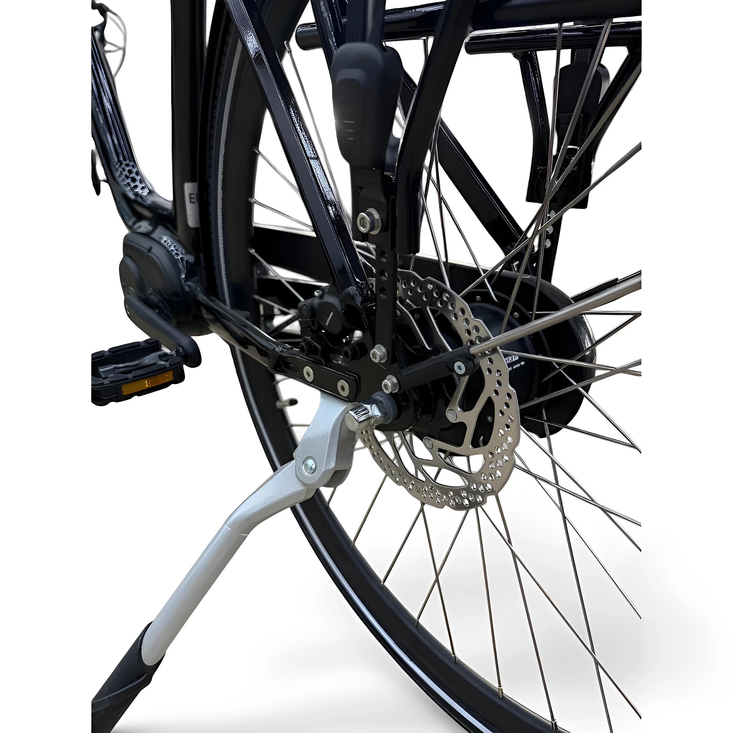 Vogue Mio 8SP Elektrische Fiets E-bike met Hydraulische Remmen 16Ah 36V 576Wh 51cm - Glans Zwart - AE-trading