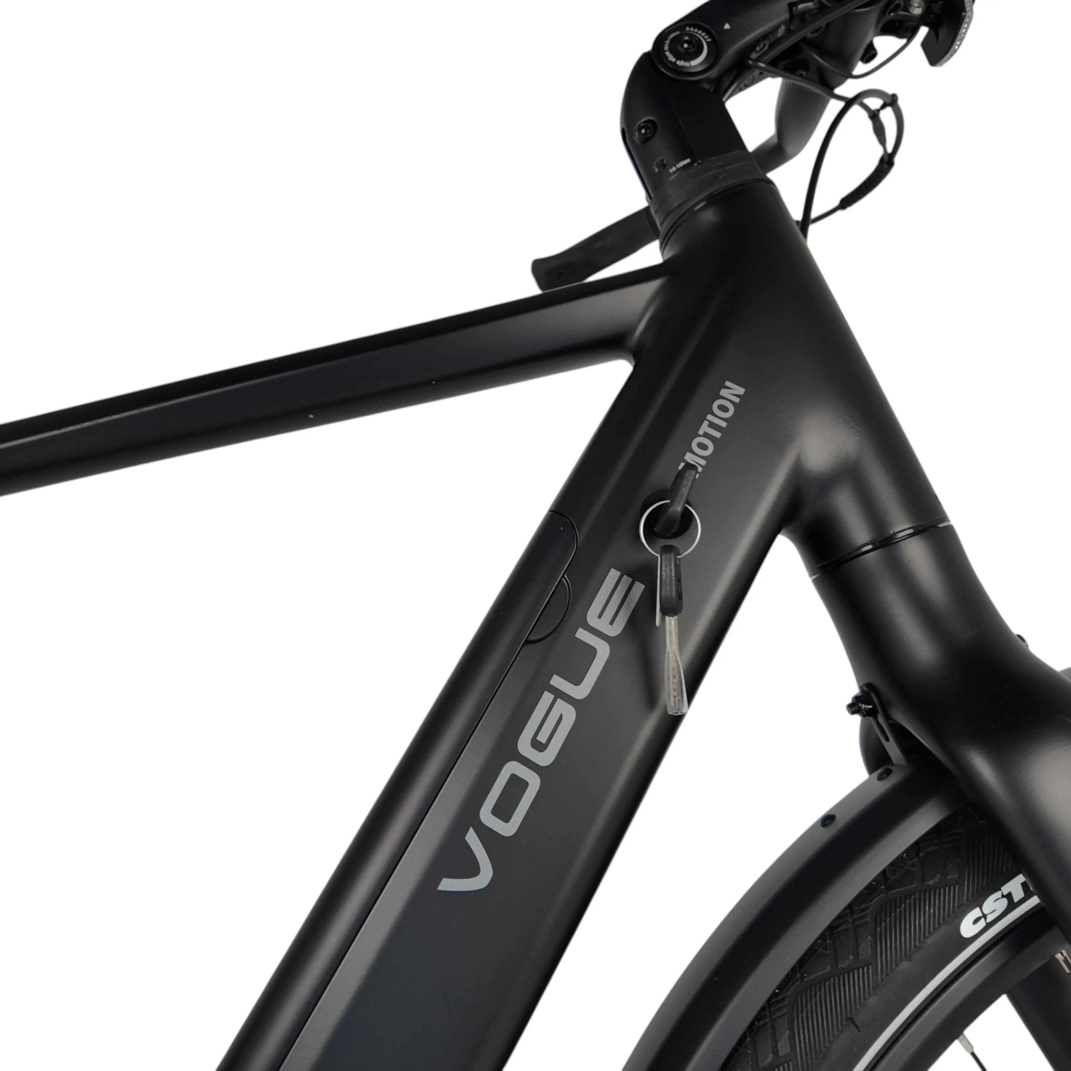 Vogue Motion - Hoge Instap - Matt Black - Elektrische Fiets - AE-trading