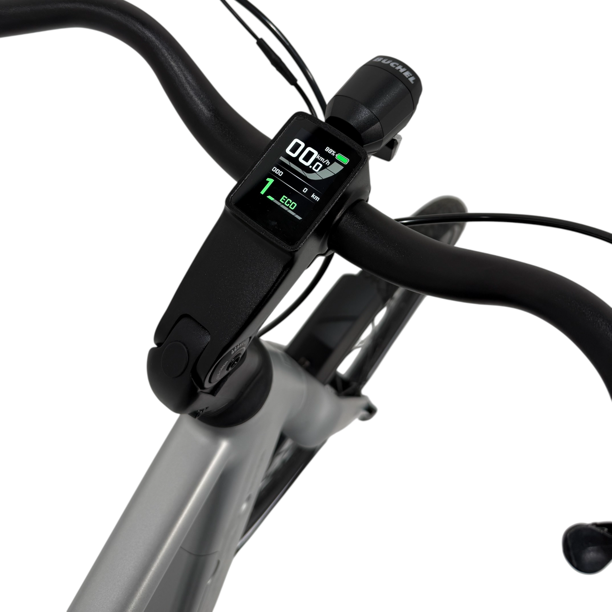 Vogue Motion - Hoge Instap - Zilver - Elektrische Fiets - AE-trading