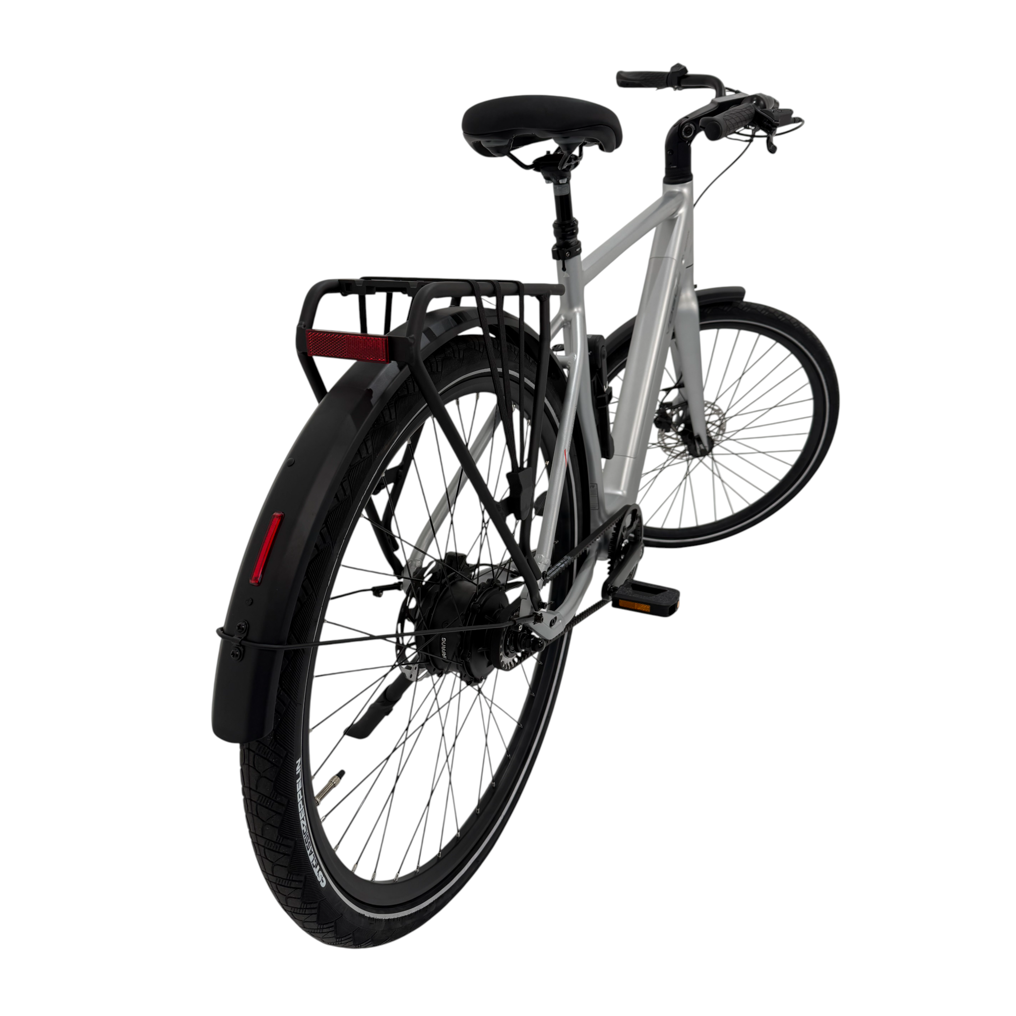 Vogue Motion - Hoge Instap - Zilver - Elektrische Fiets - AE-trading