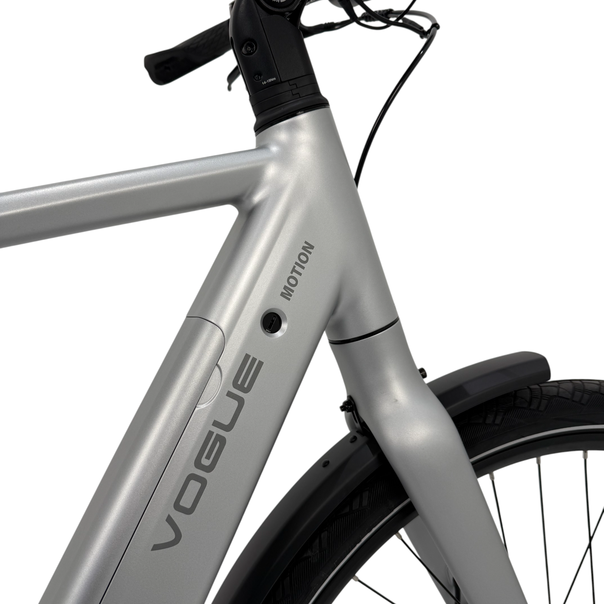 Vogue Motion - Hoge Instap - Zilver - Elektrische Fiets - AE-trading