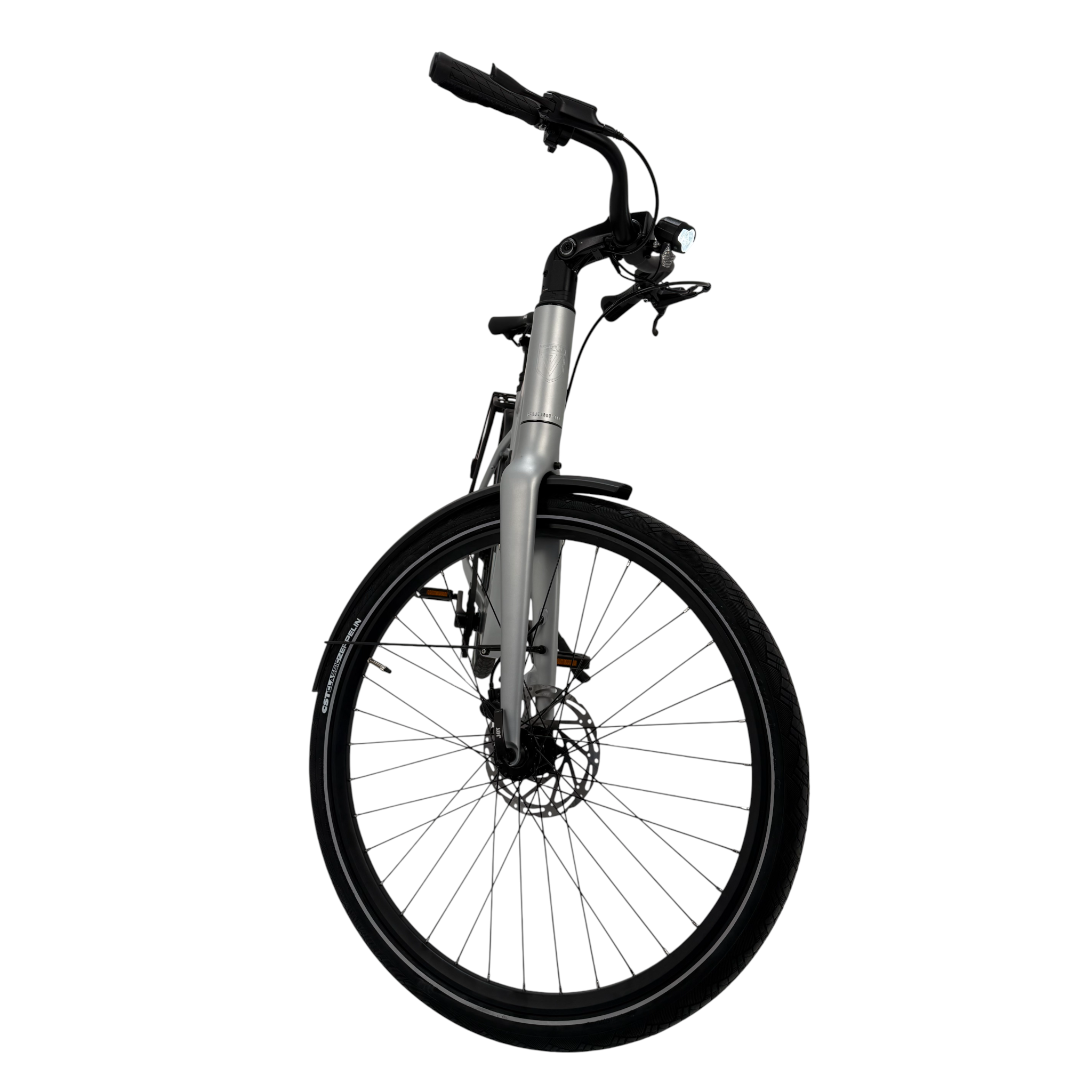 Vogue Motion - Hoge Instap - Zilver - Elektrische Fiets - AE-trading