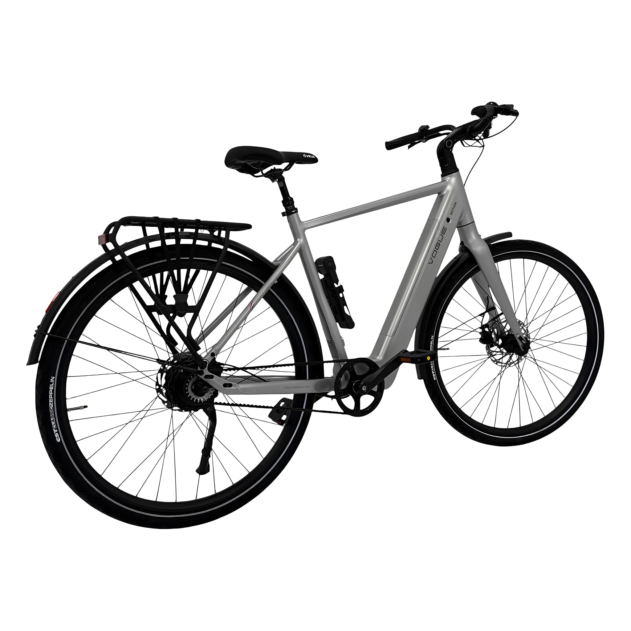 Vogue Motion - Hoge Instap - Zilver - Elektrische Fiets - AE-trading