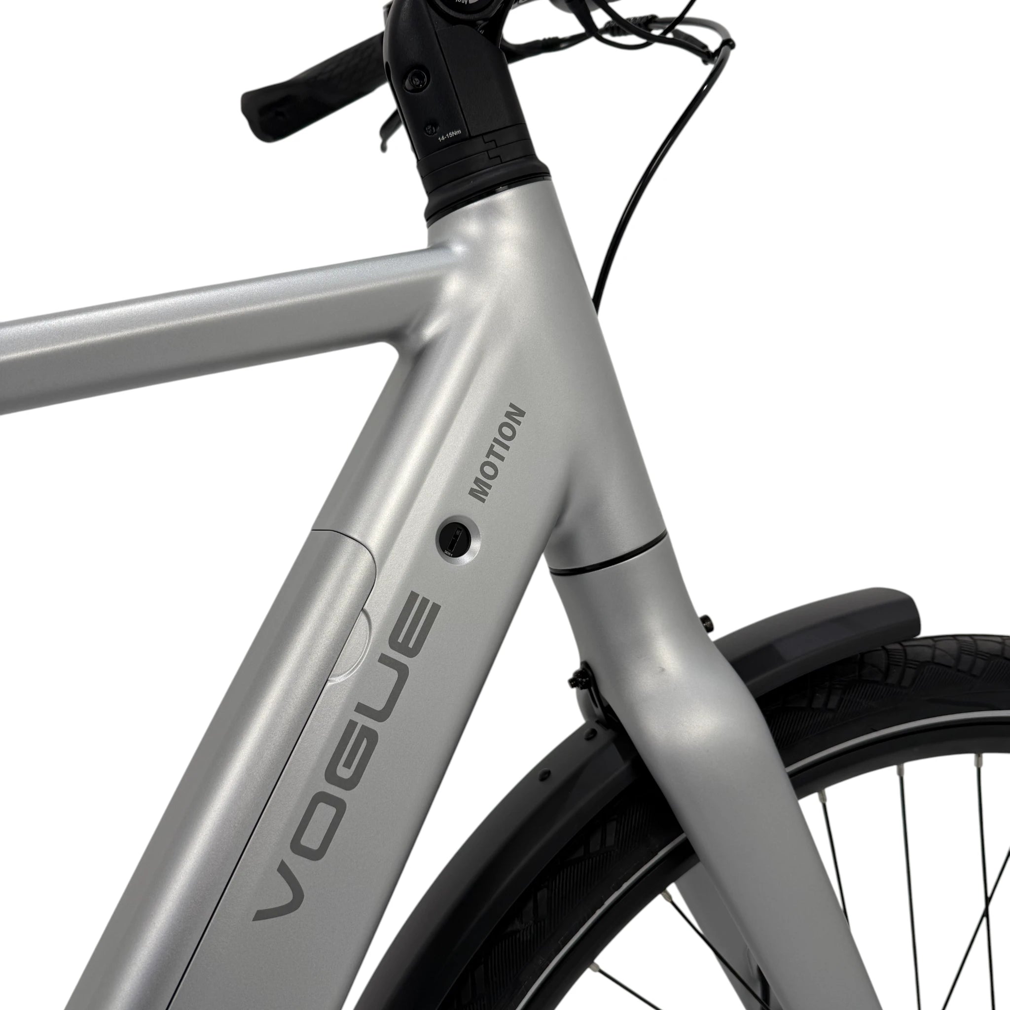 Vogue Motion - Hoge Instap - Zilver - Elektrische Fiets - AE-trading