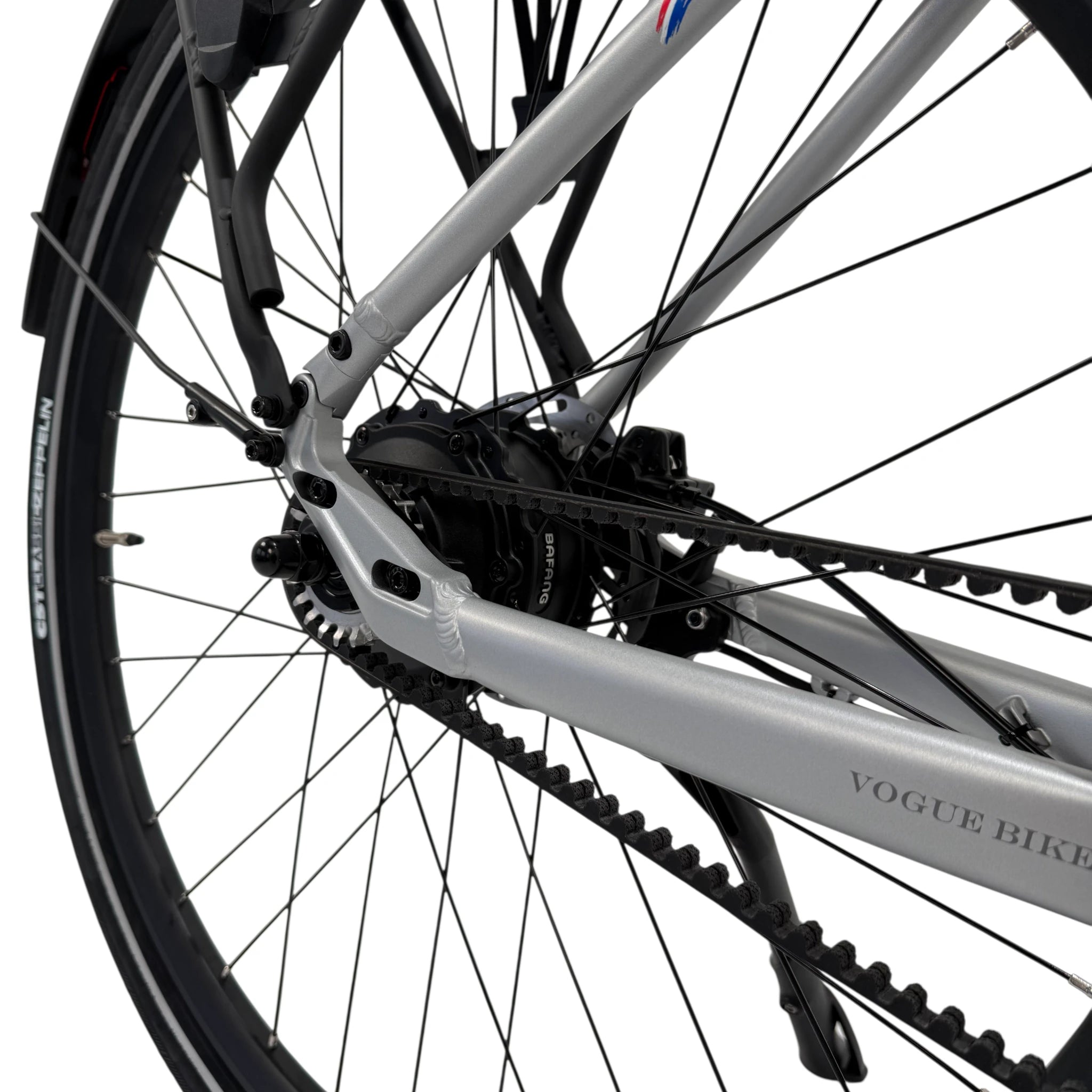 Vogue Motion - Hoge Instap - Zilver - Elektrische Fiets - AE-trading