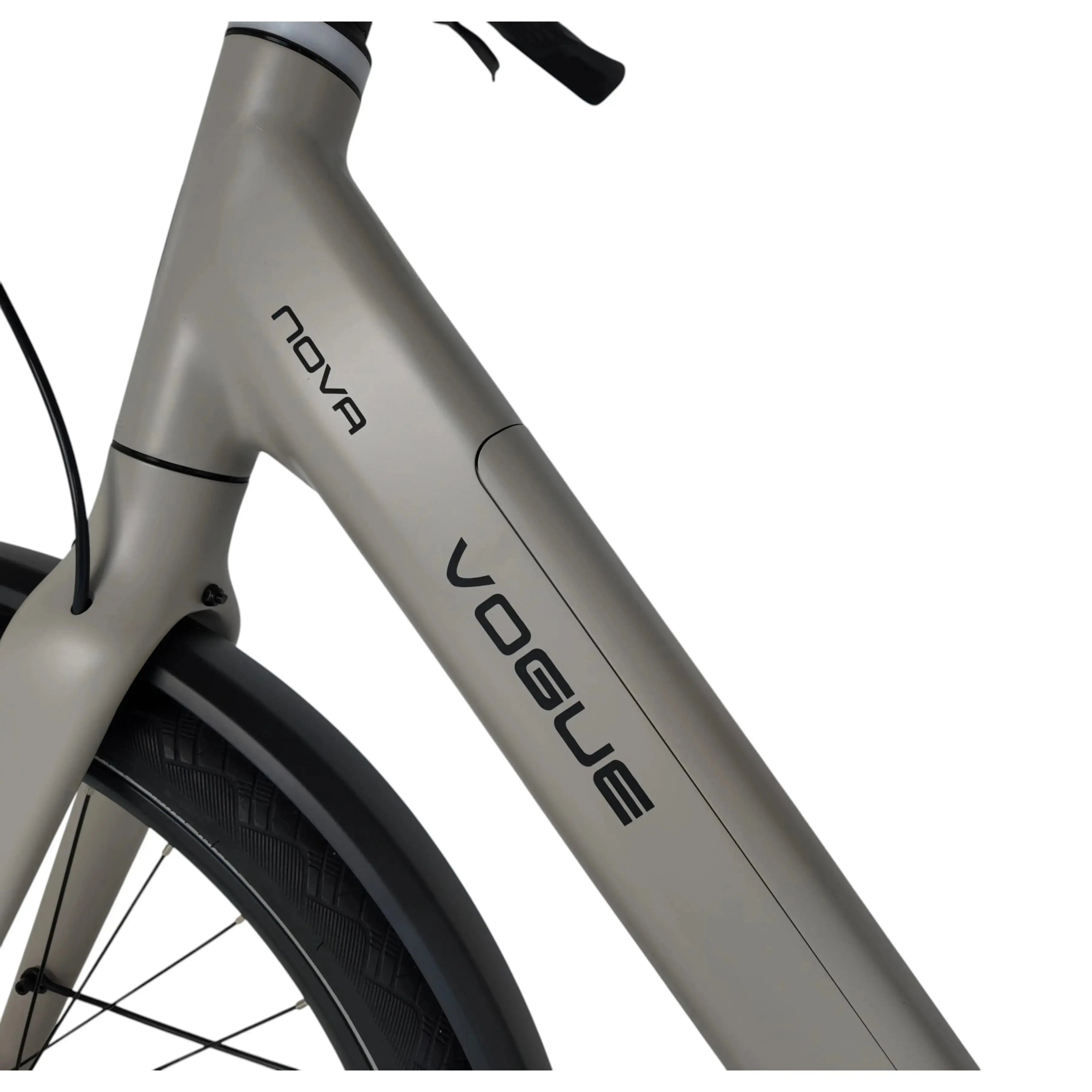 Vogue Nova Elektrische Fiets - Fashion Grijs - 50cm - AE-trading