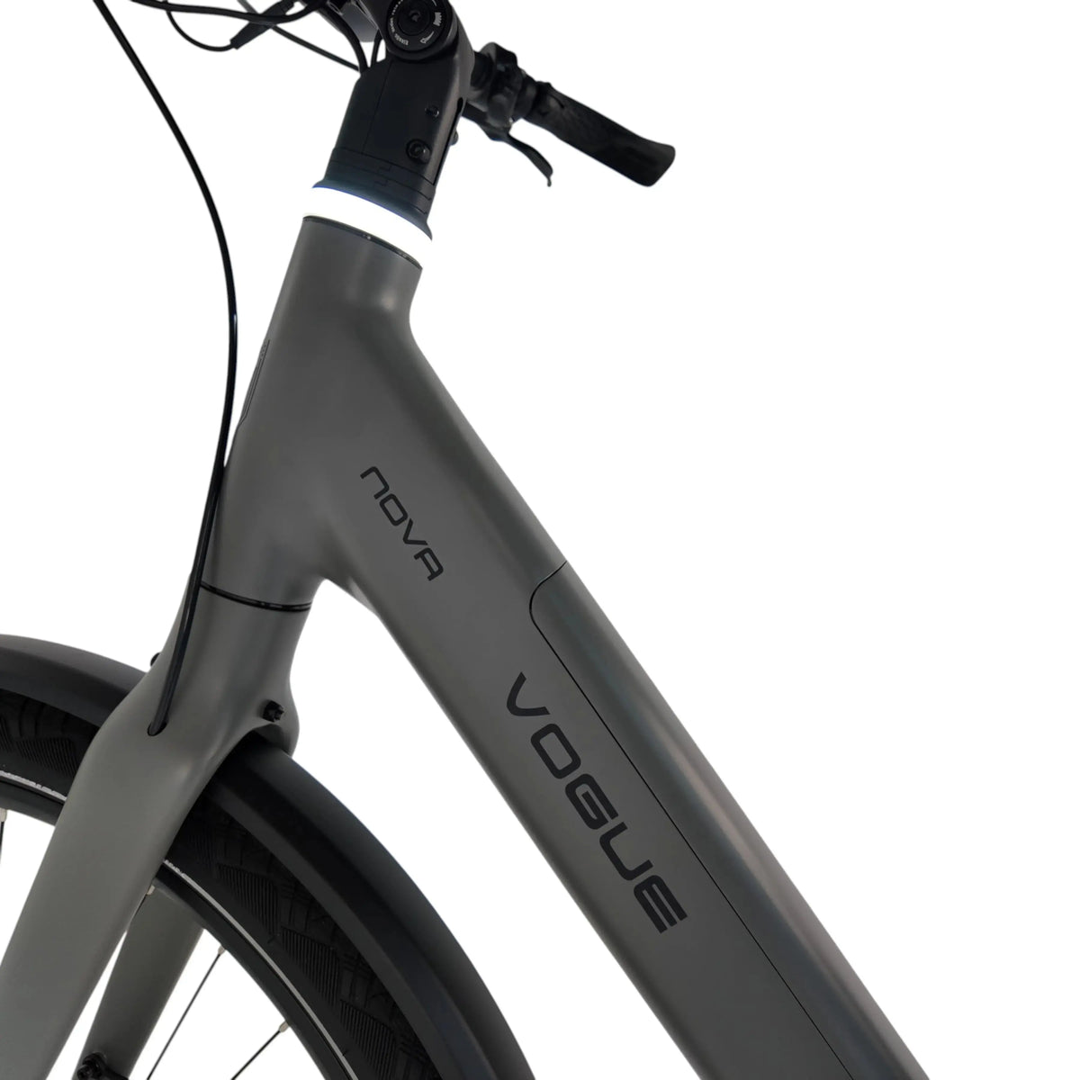 Vogue Nova Elektrische Fiets - Mat Grijs - 50cm - AE-trading