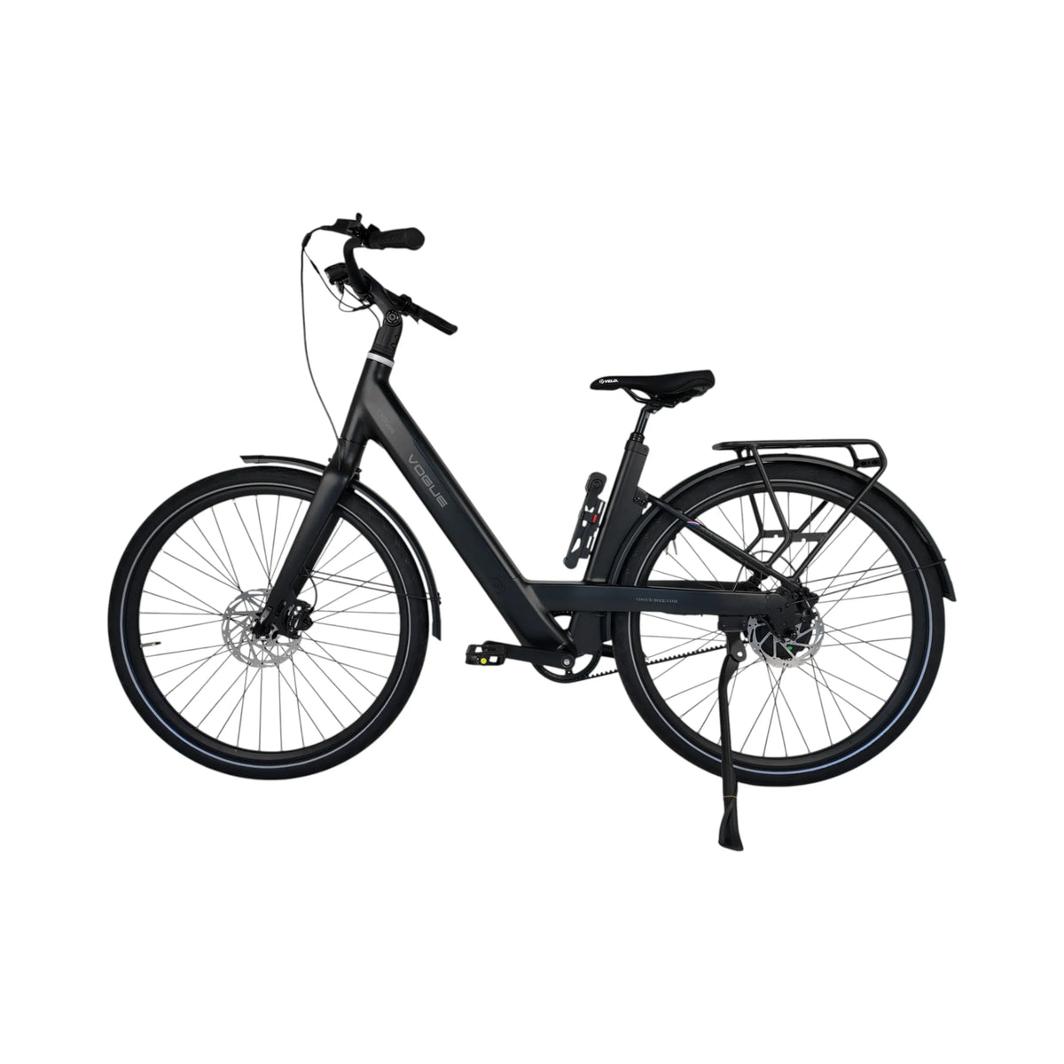 Vogue Nova Elektrische Fiets - Mat Zwart - 50cm - AE-trading