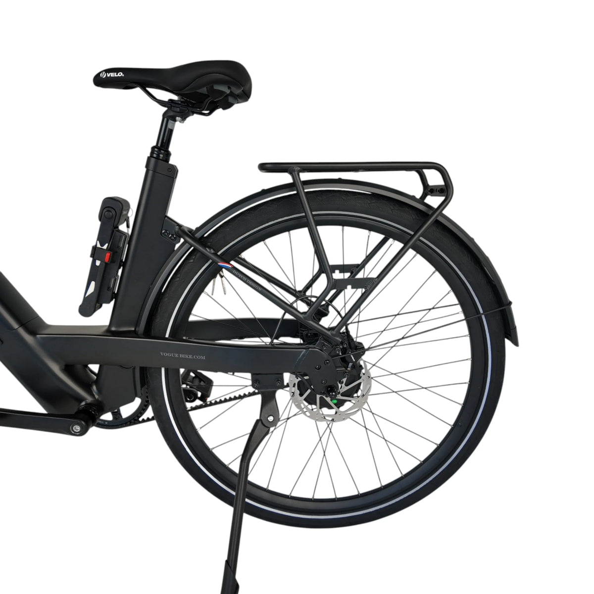 Vogue Nova Elektrische Fiets - Mat Zwart - 50cm - AE-trading