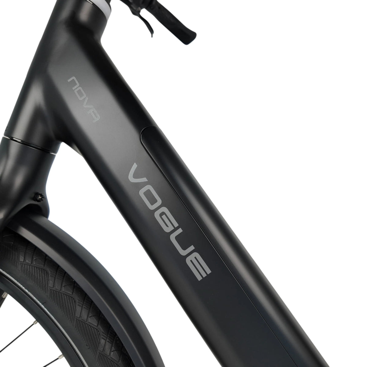 Vogue Nova Elektrische Fiets - Mat Zwart - 50cm - AE-trading