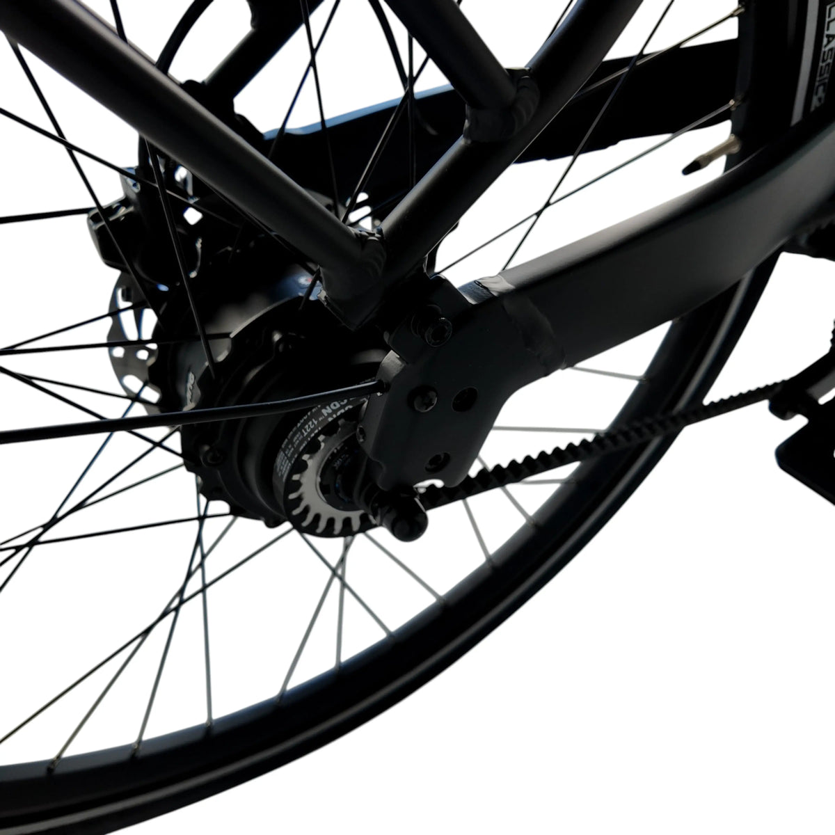 Vogue Nova Elektrische Fiets - Mat Zwart - 50cm - AE-trading