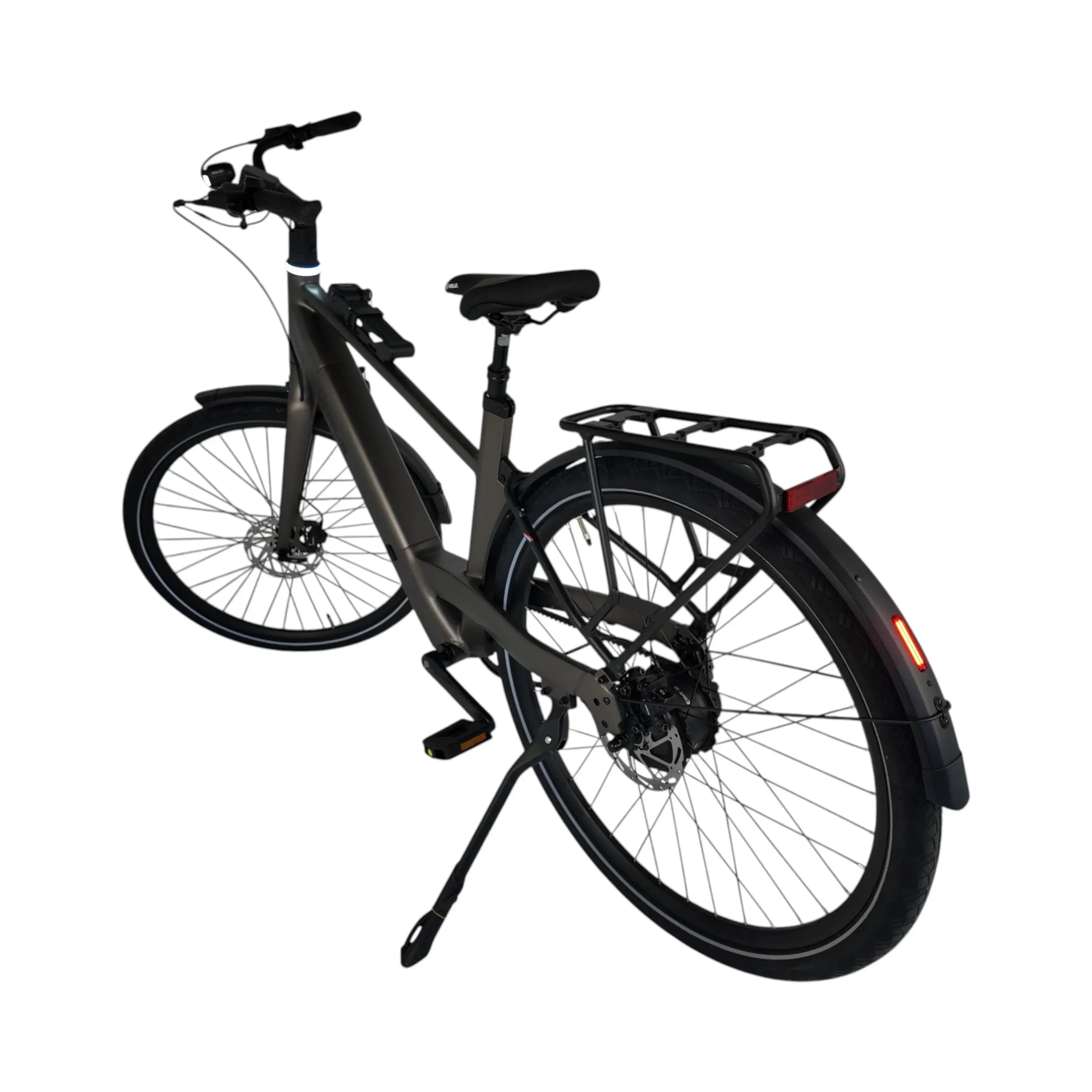 Vogue Nova Man Elektrische Fiets - Mat Bruin - 50cm - AE-trading