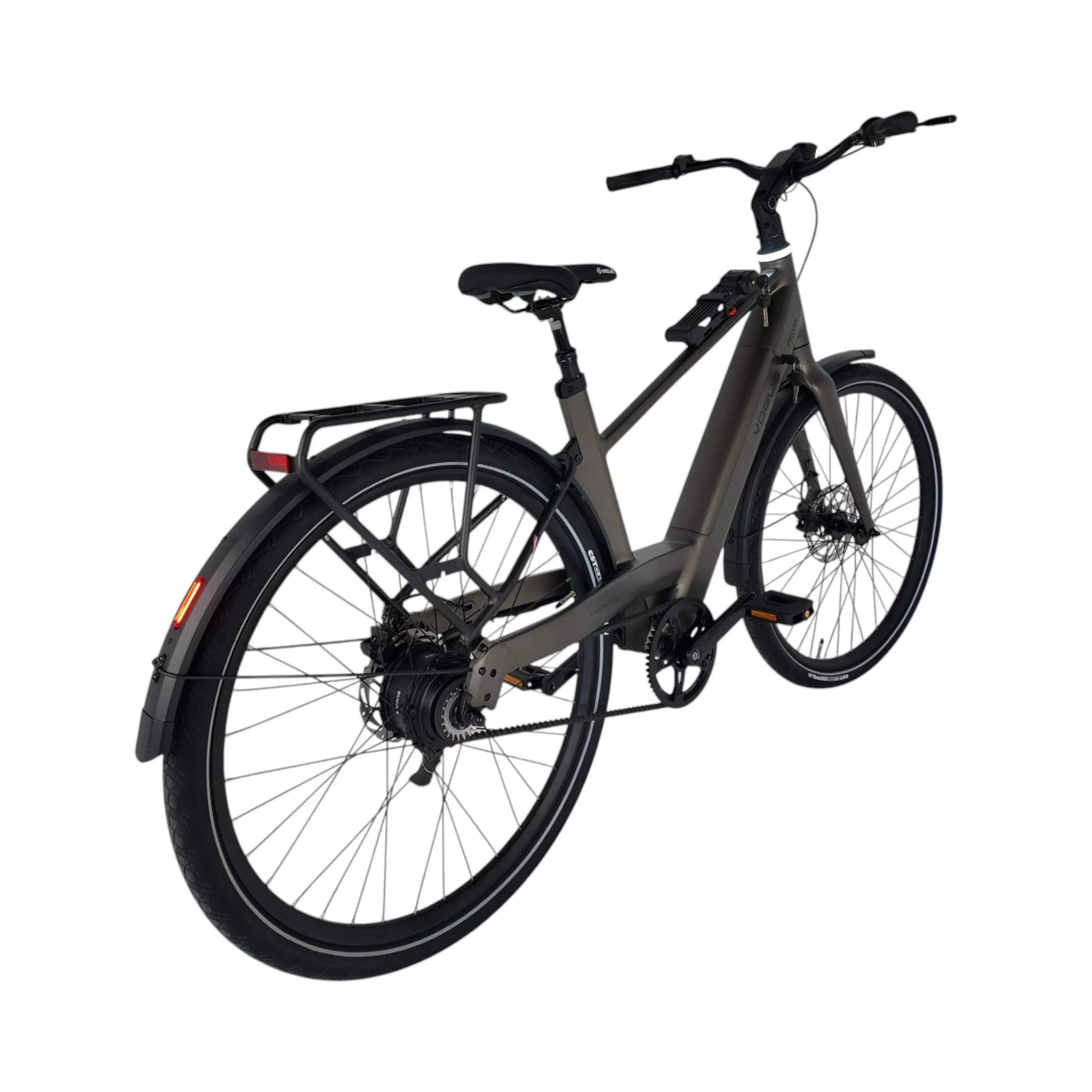 Vogue Nova Man Elektrische Fiets - Mat Bruin - 50cm - AE-trading
